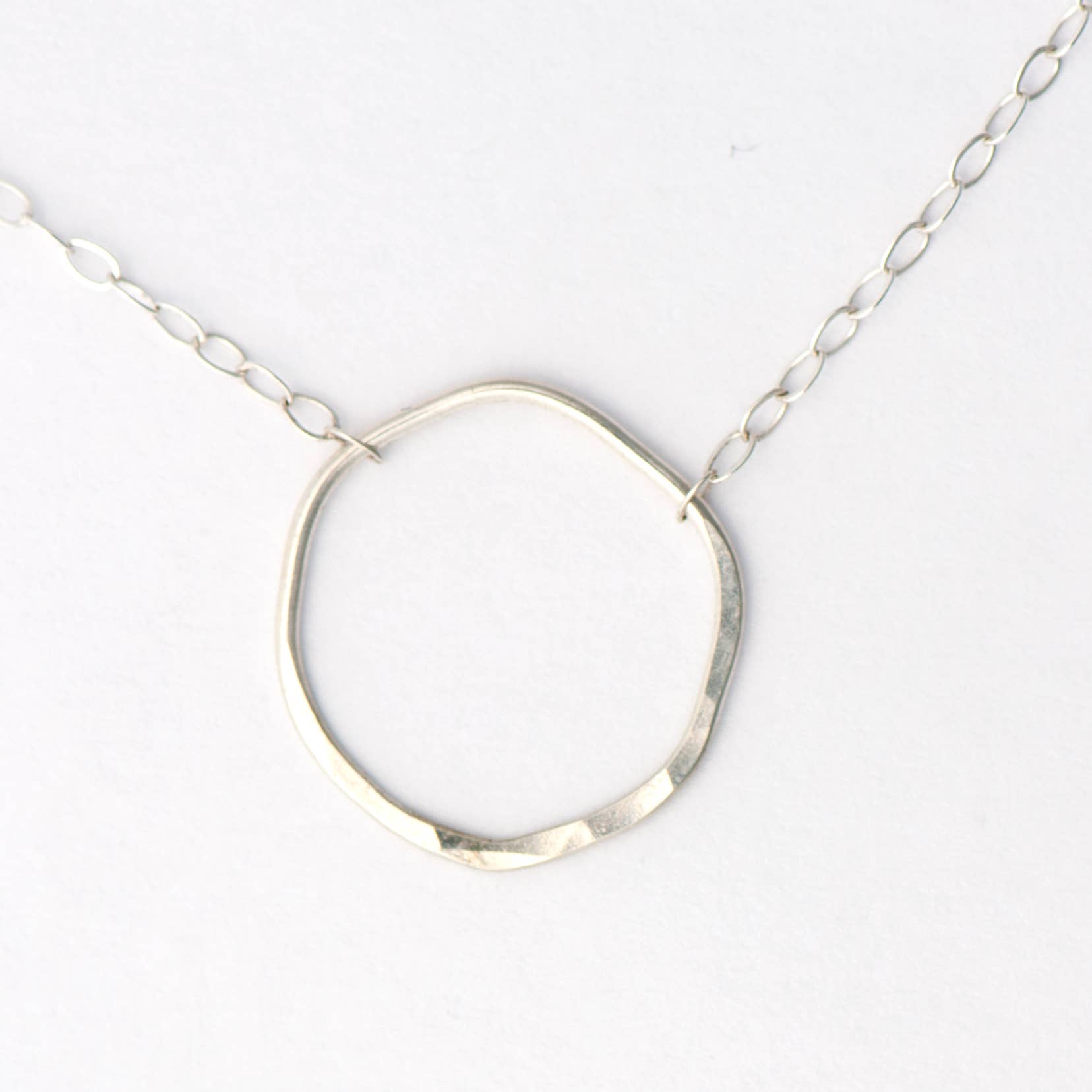 Imperfect Circle Necklace Britta Ambauen Jewelry