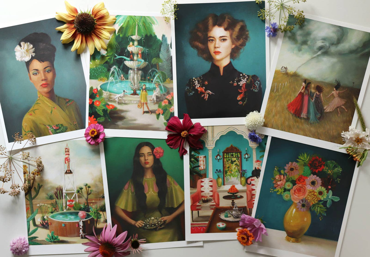 Twelve Days at Penny Fontaine Hotel Day 9 Art Print-8.5 X 11