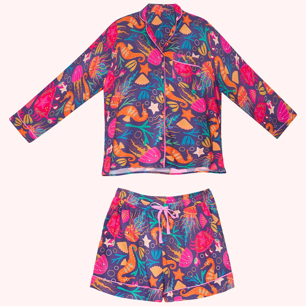L Seashore Friends Pajamas