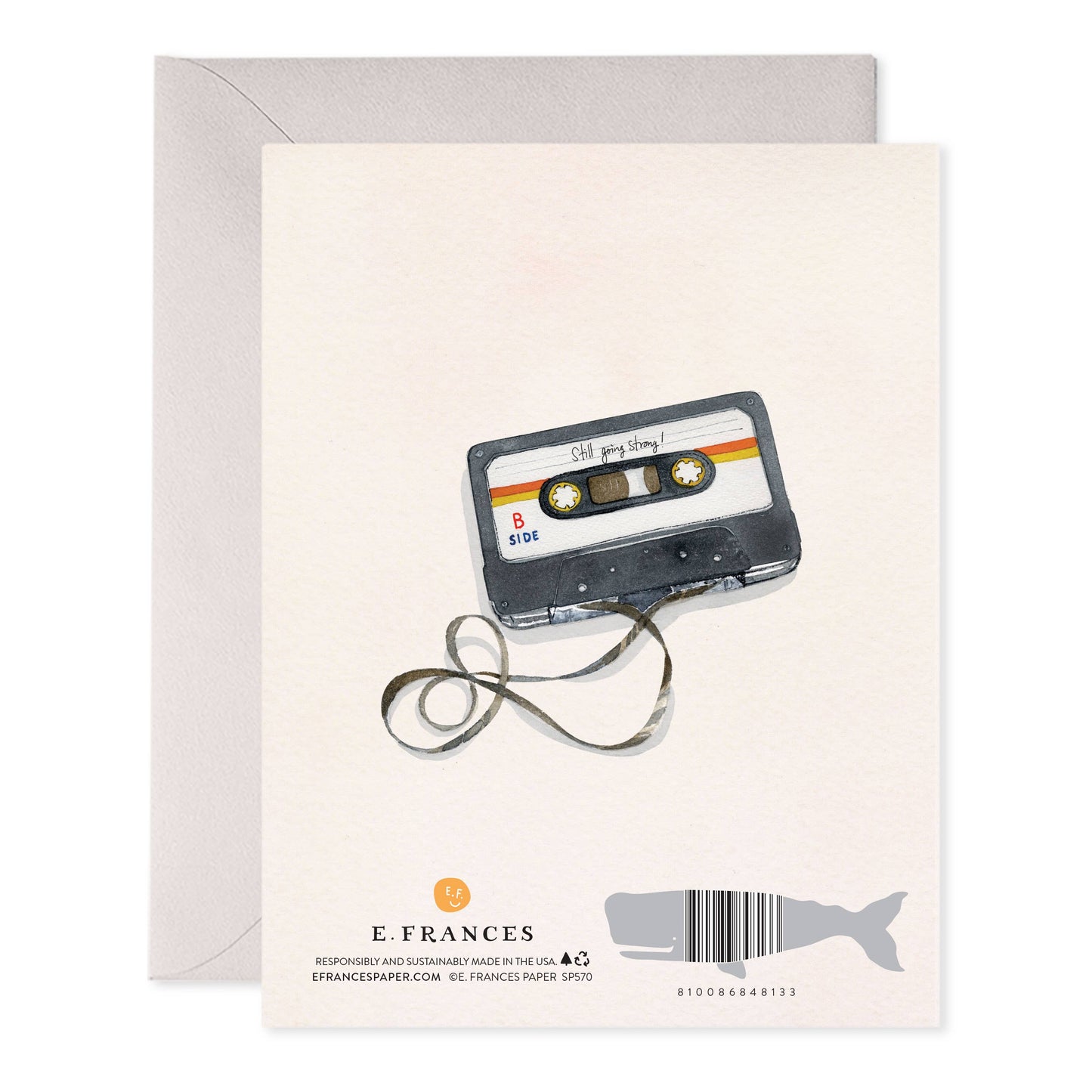 Anniversary Mix Tape Greeting Card E. Frances Paper