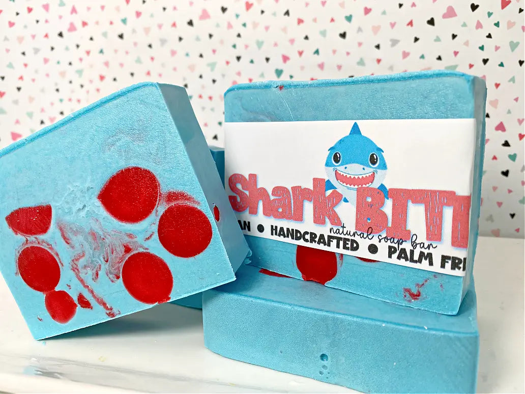 Shark Bite - Handmade Soap Bar The Little Bubble