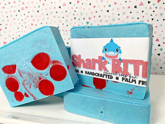 Shark Bite - Handmade Soap Bar The Little Bubble