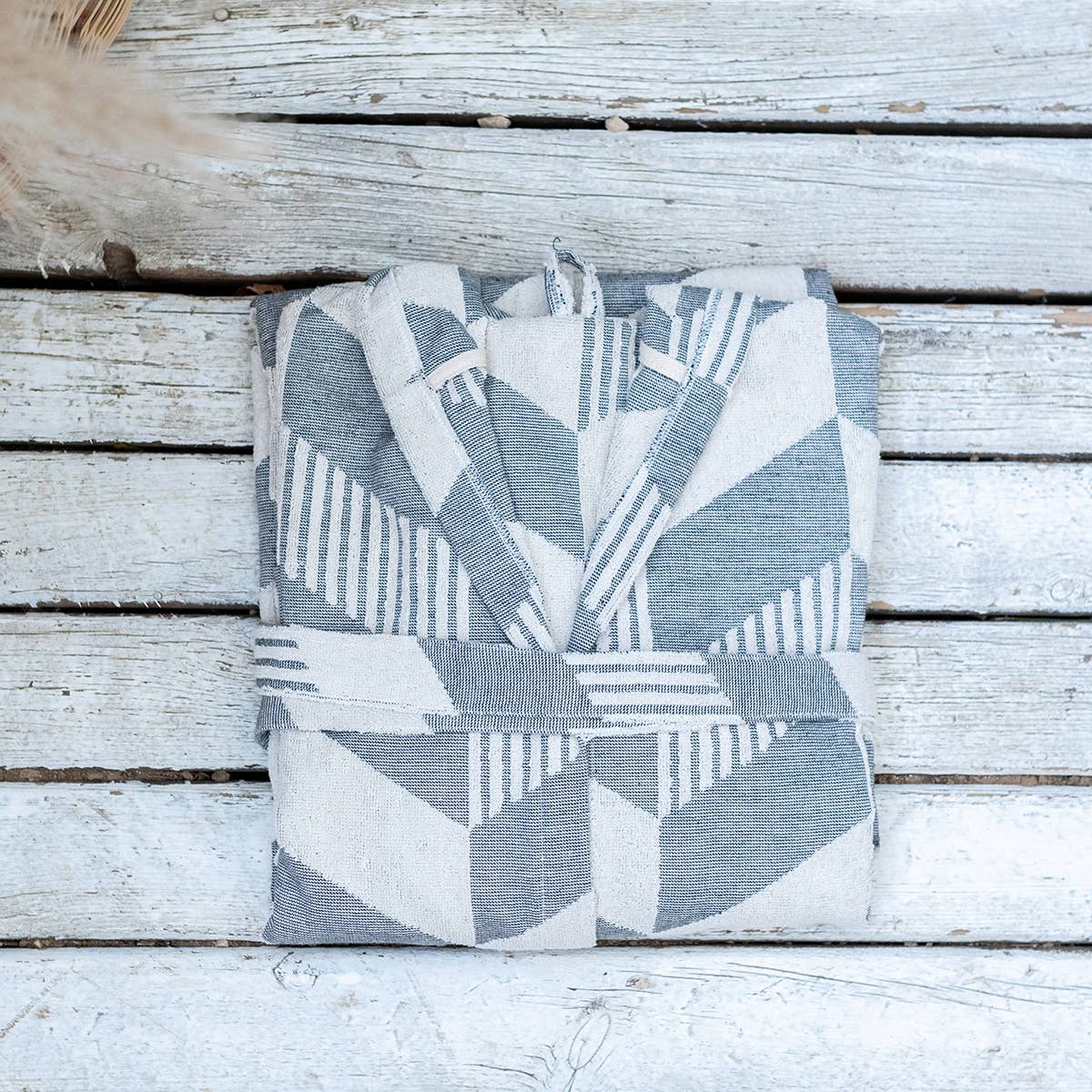 Raised Terry Bathrobe Turkish Cotton Light Weight Quick-dry