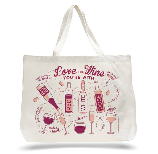 Wine Tote Bag The Neighborgoods