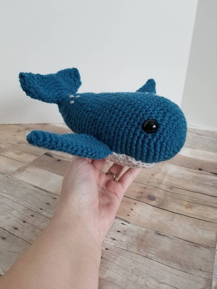 Whale Crochet Stuffed Animal