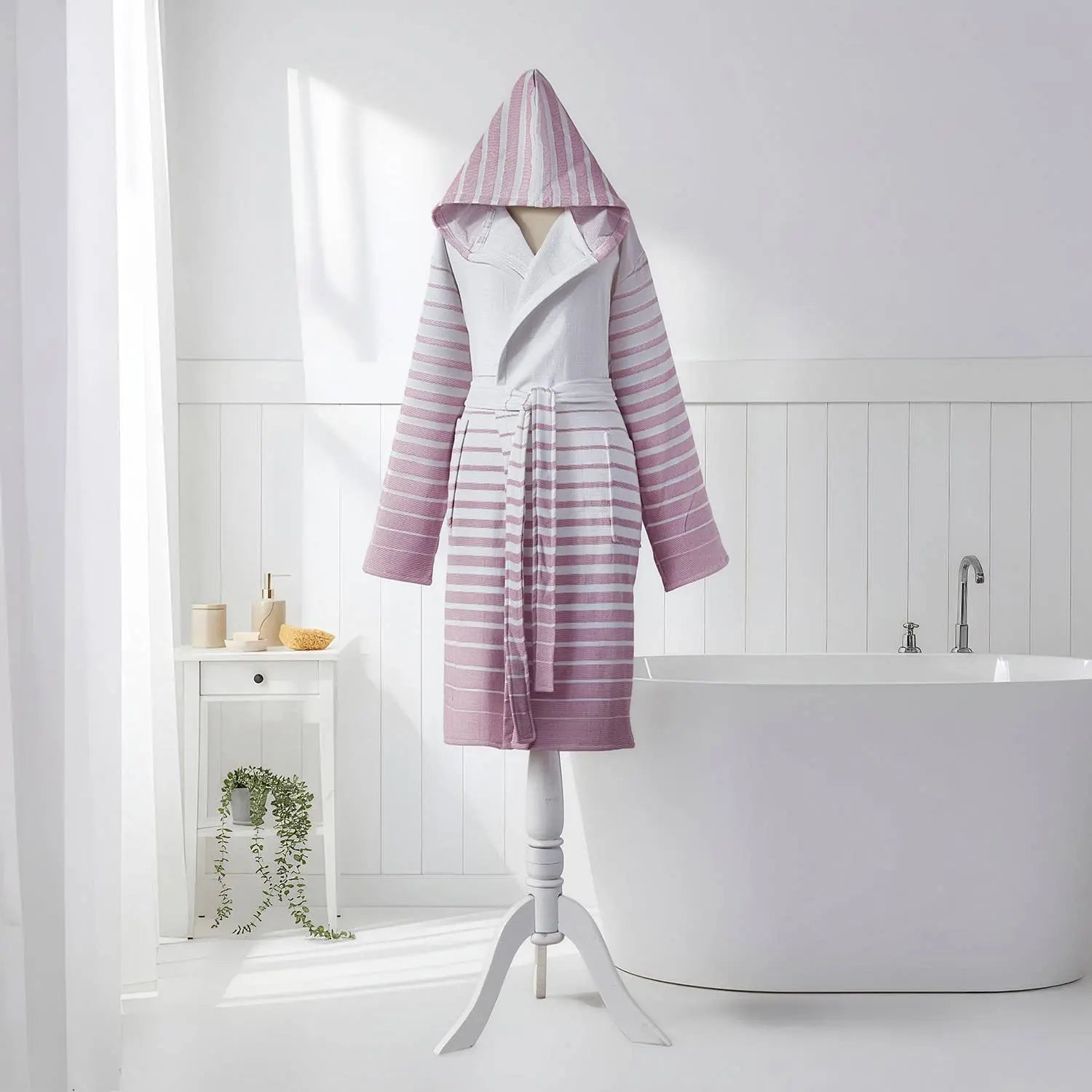 Paradis Bathrobe Turkish Cotton Terryback Quikdry Resort Robe Kikoya