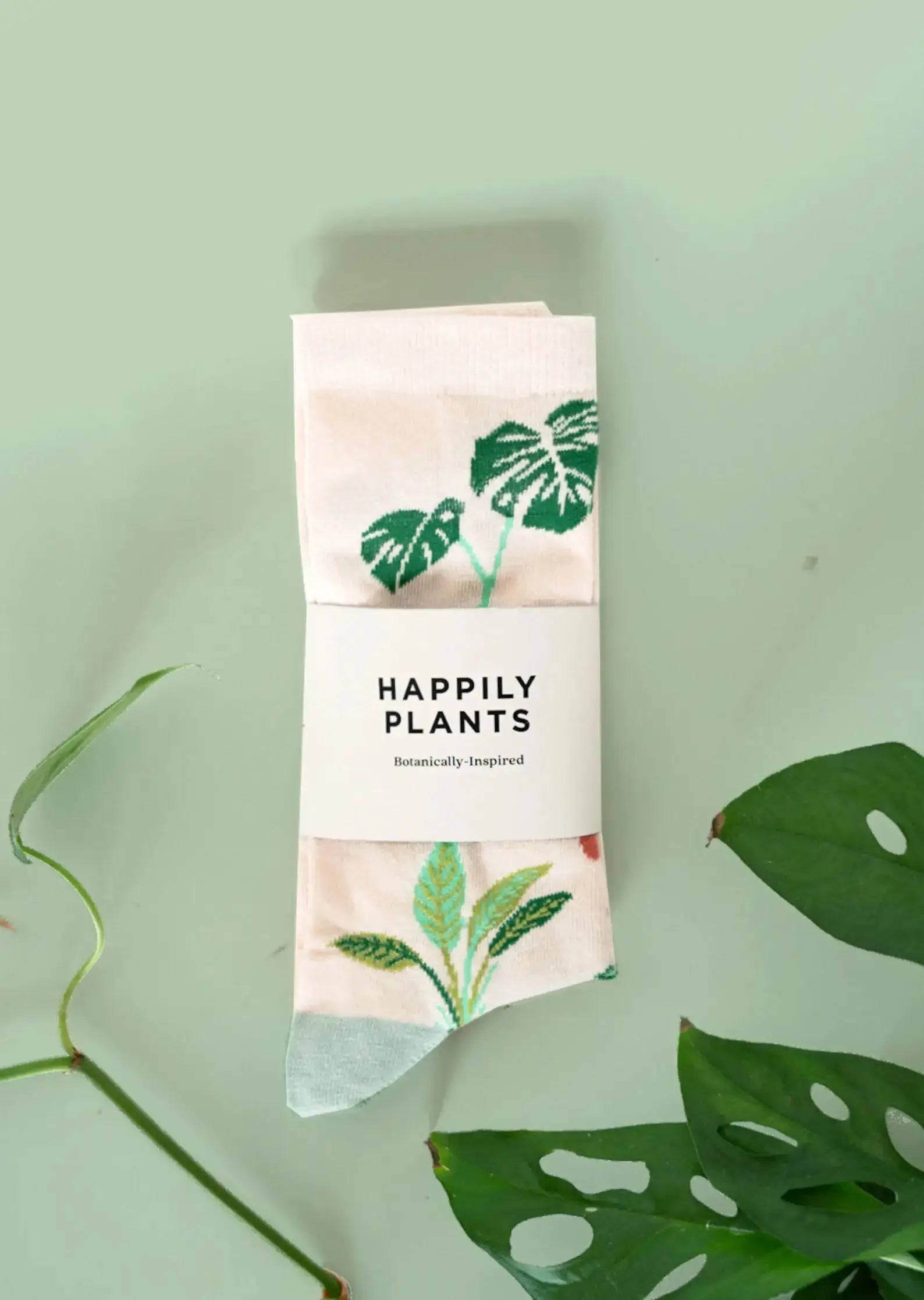Plant Socks - Cotton Blend Happily Plants
