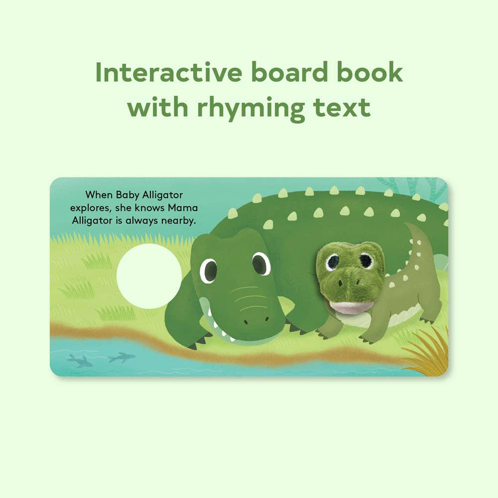 Baby Alligator: Finger Puppet Book Chronicle Books