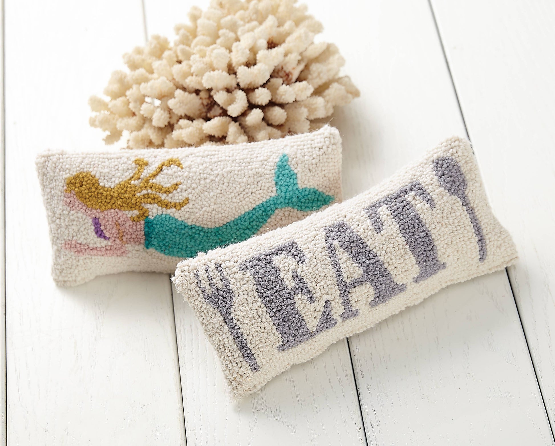 Mermaid Hook Pillow Peking Handicraft