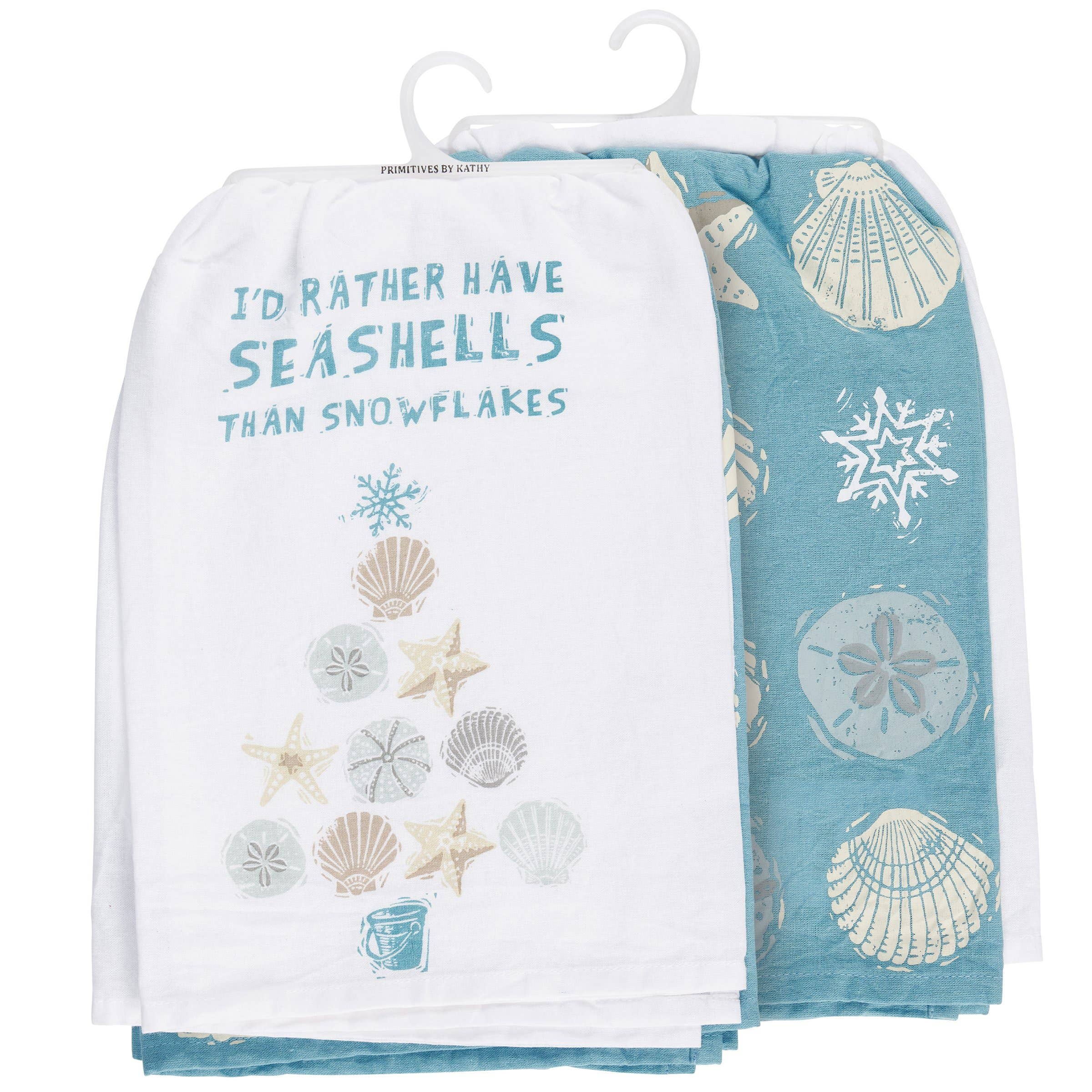 Seashells Kitchen Towel Set