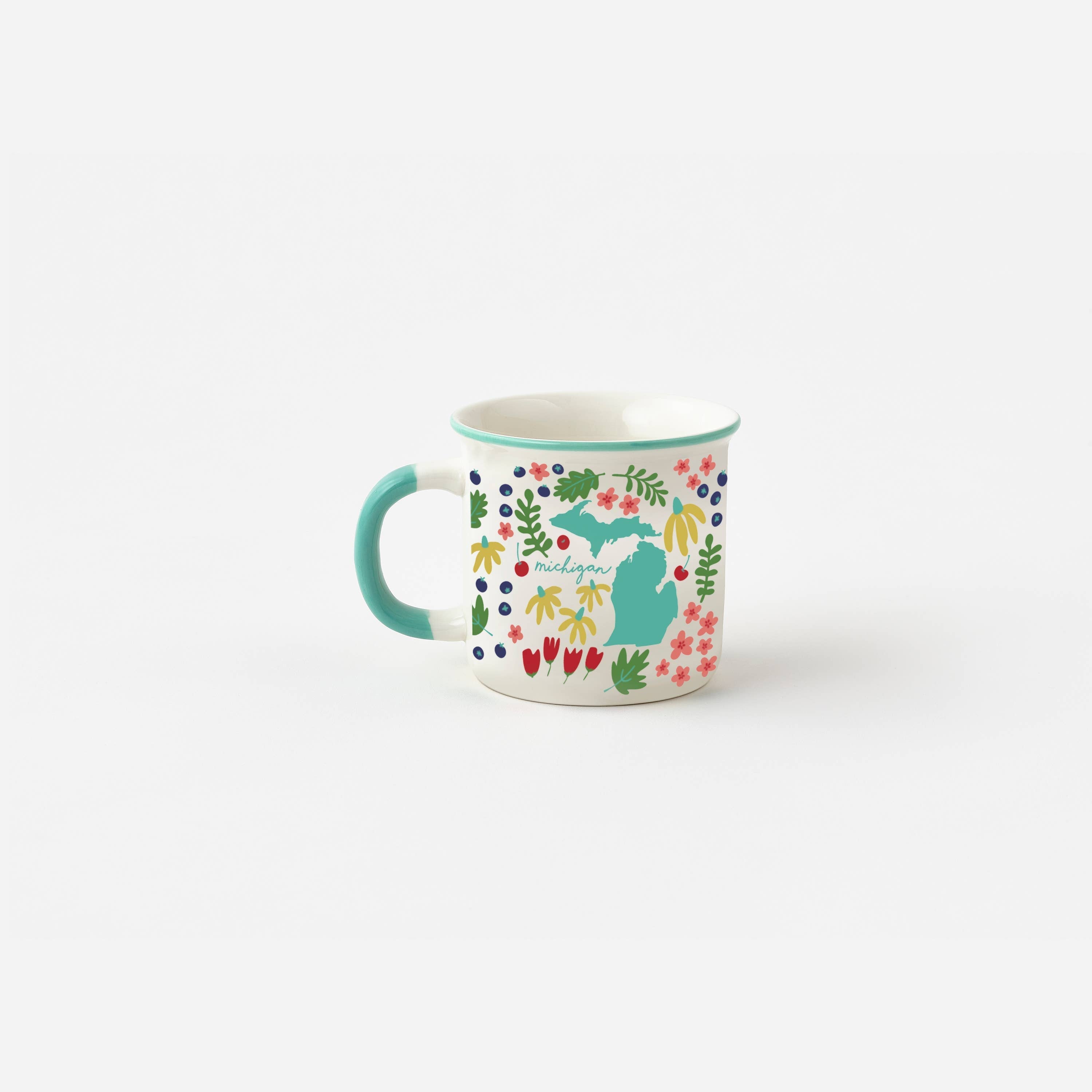 State in Bloom Porcelain Mug One Hundred 80 degrees