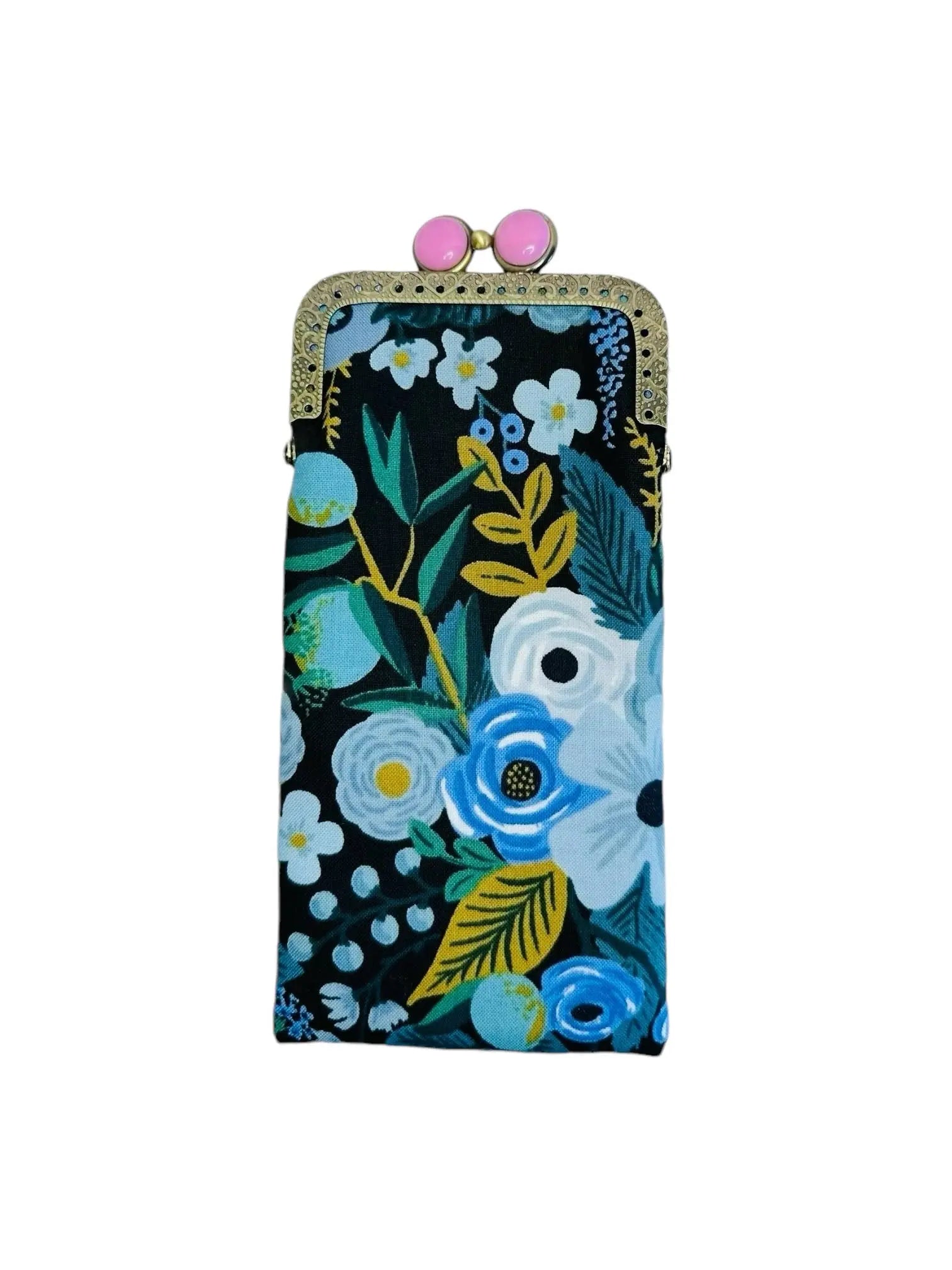 Kiki & Syds Eyeglass Case - Garden Party Blue Kiki & Syds