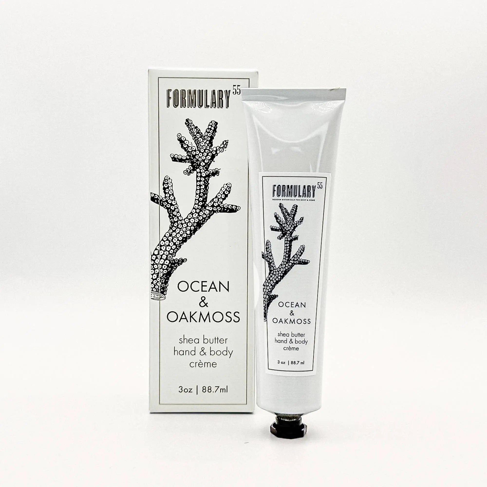 Ocean & Oakmoss - Shea Butter Hand and Body Creme Tube Formulary 55