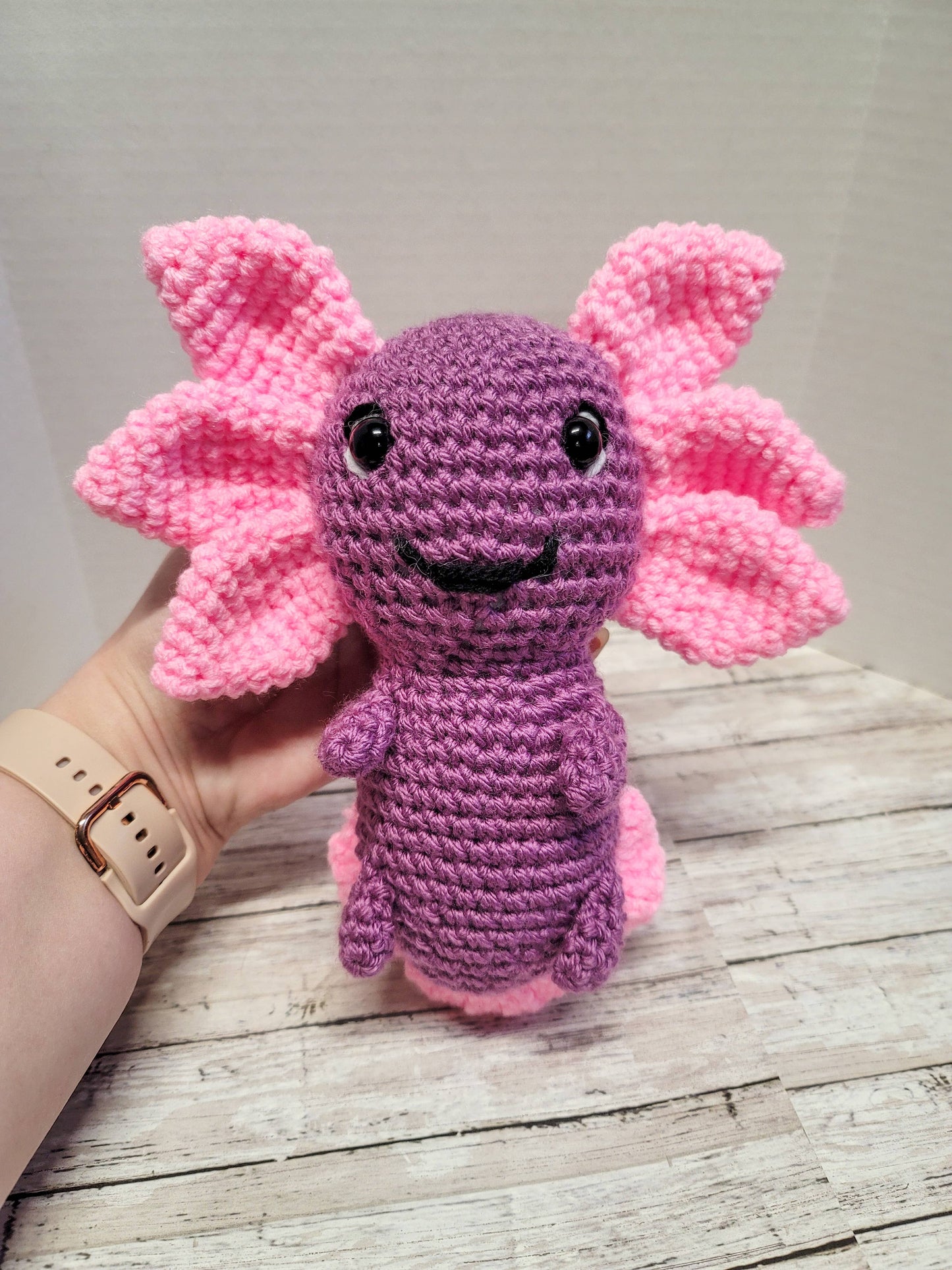 Axolotl Crochet Plush
