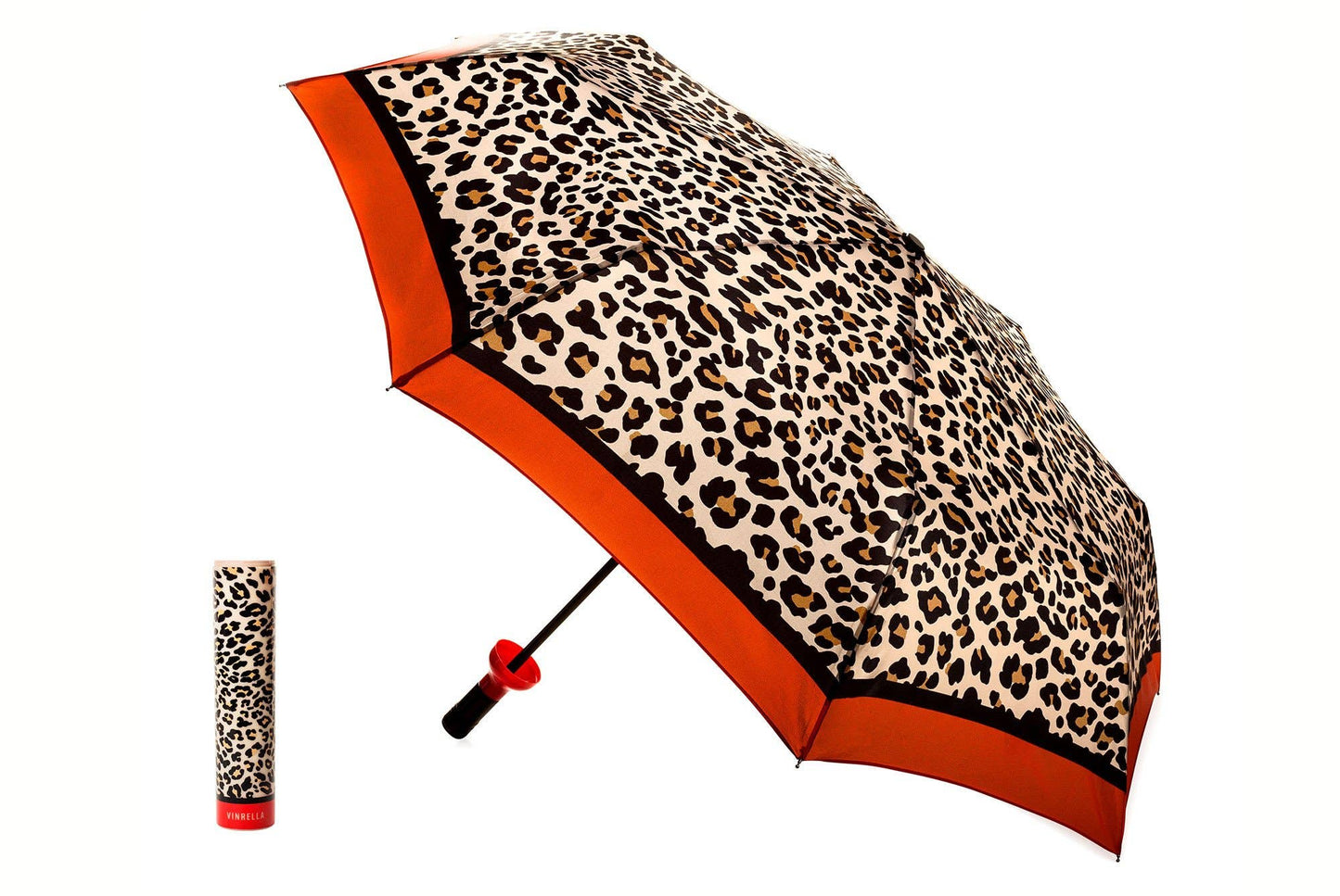 Leopard Print Bottle Umbrella