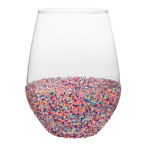 Wine Glass - Sprinkle Dip Set of 6
