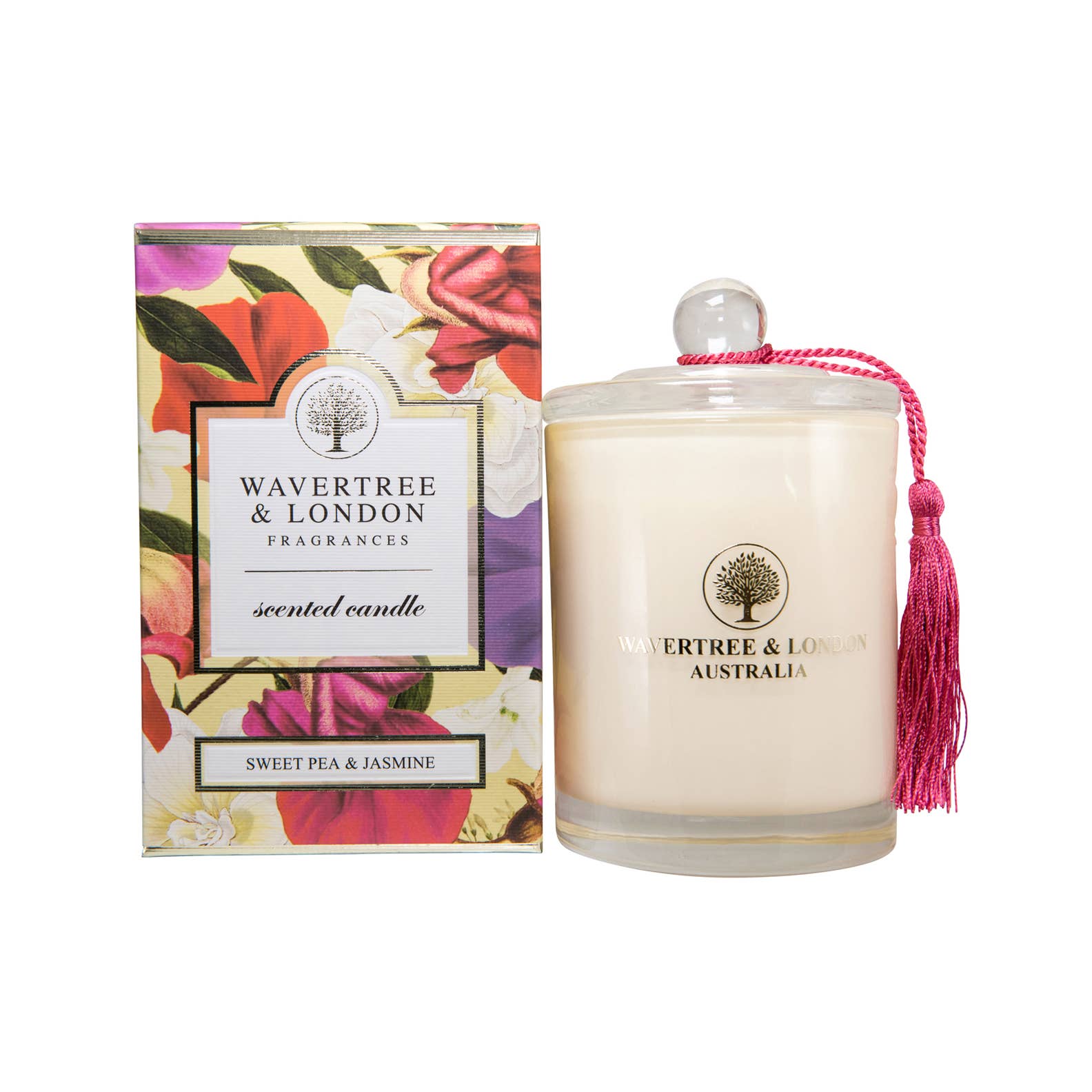 Sweet Pea and Jasmine Soy Candle