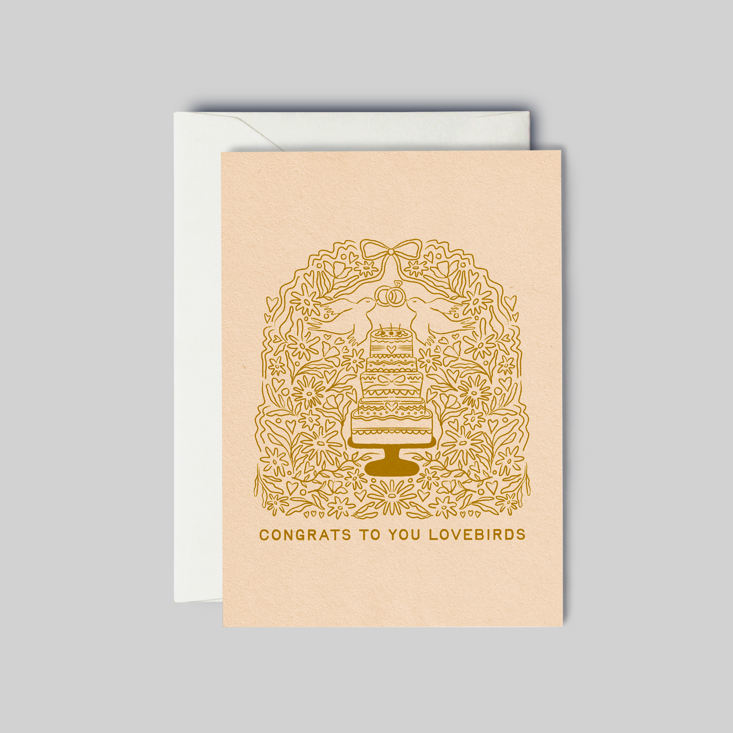 Congrats To You Lovebirds - Greeting Card The SoulShine Co.