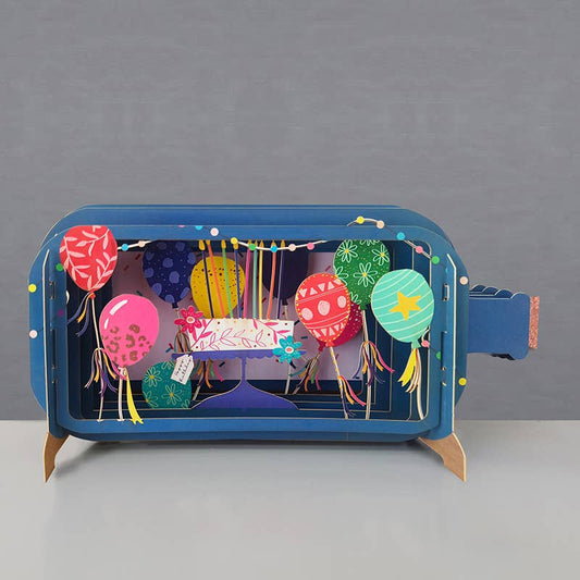 Message in a Bottle Pop Up Card Alljoy Design
