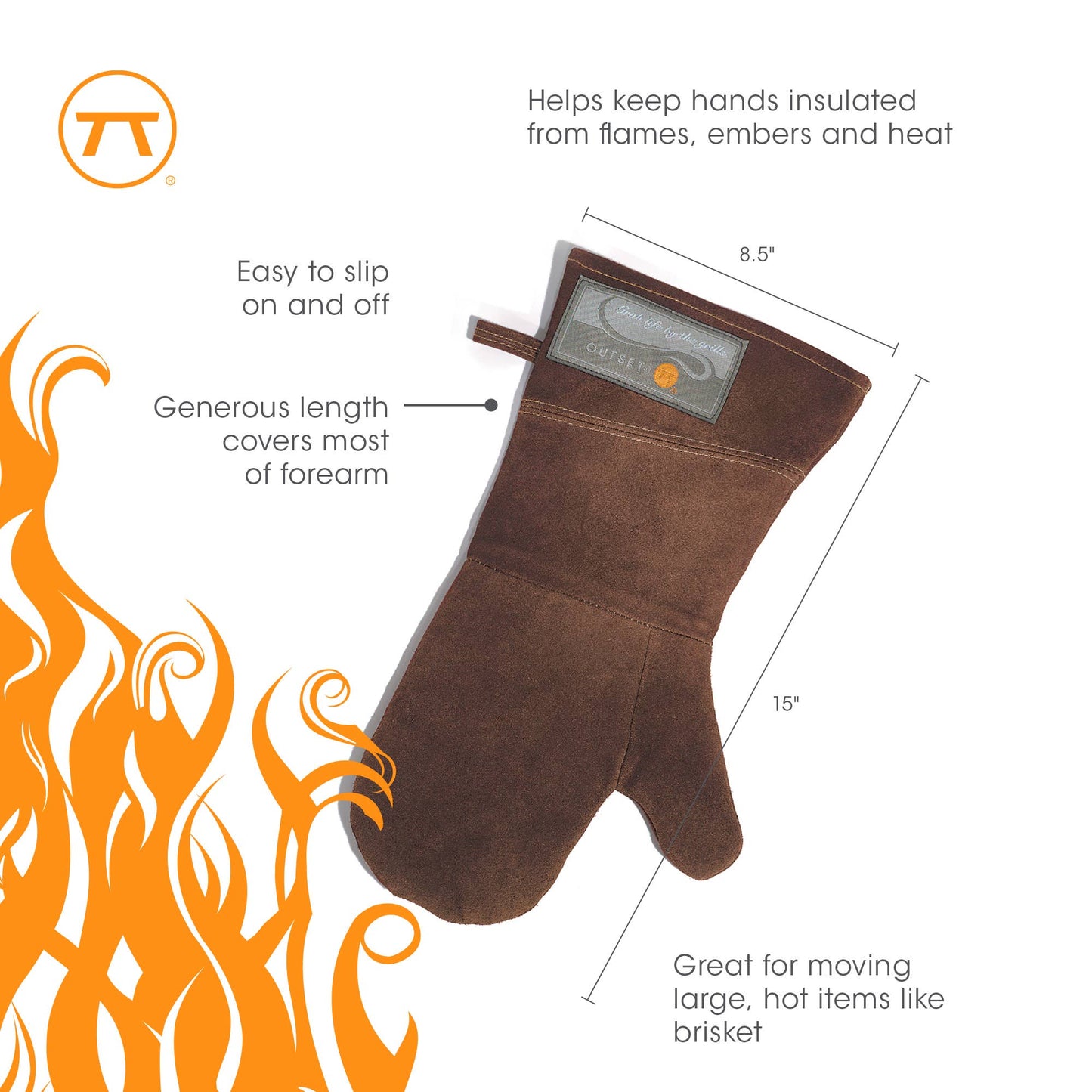 Leather Grill Mitt