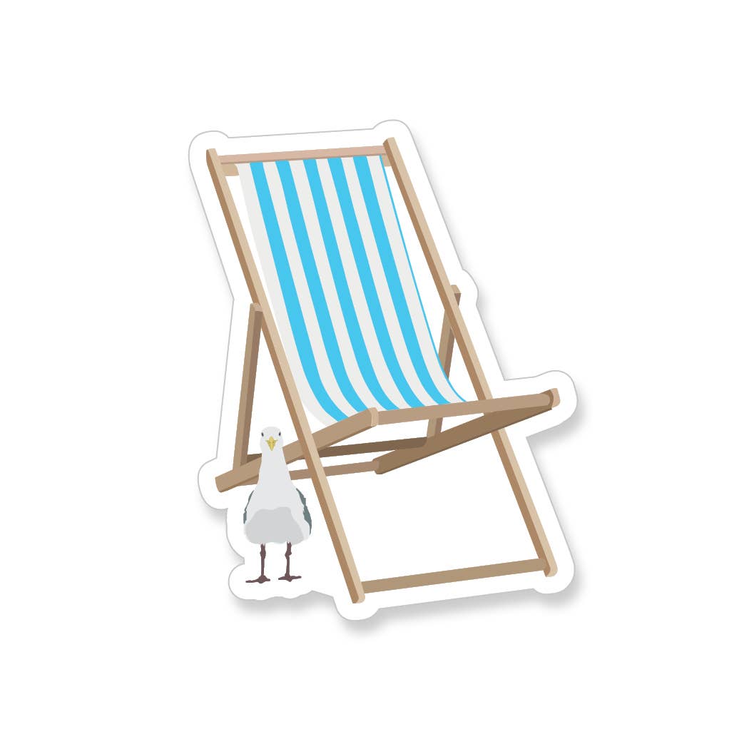 Cabana Chair Vinyl Sticker