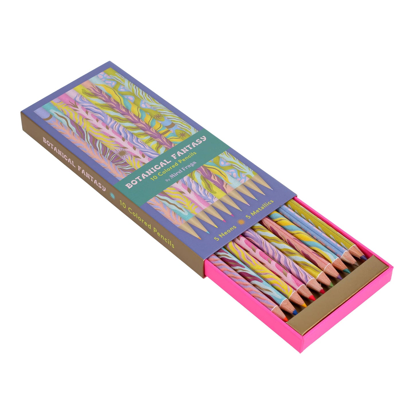 Botanical Fantasy: 10 Colored Pencils Chronicle Books