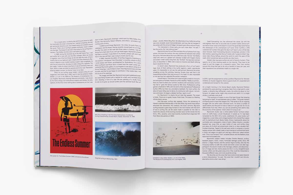 Point Break: Raymond Pettibon, Surfers and Waves by Raymond Pettibon