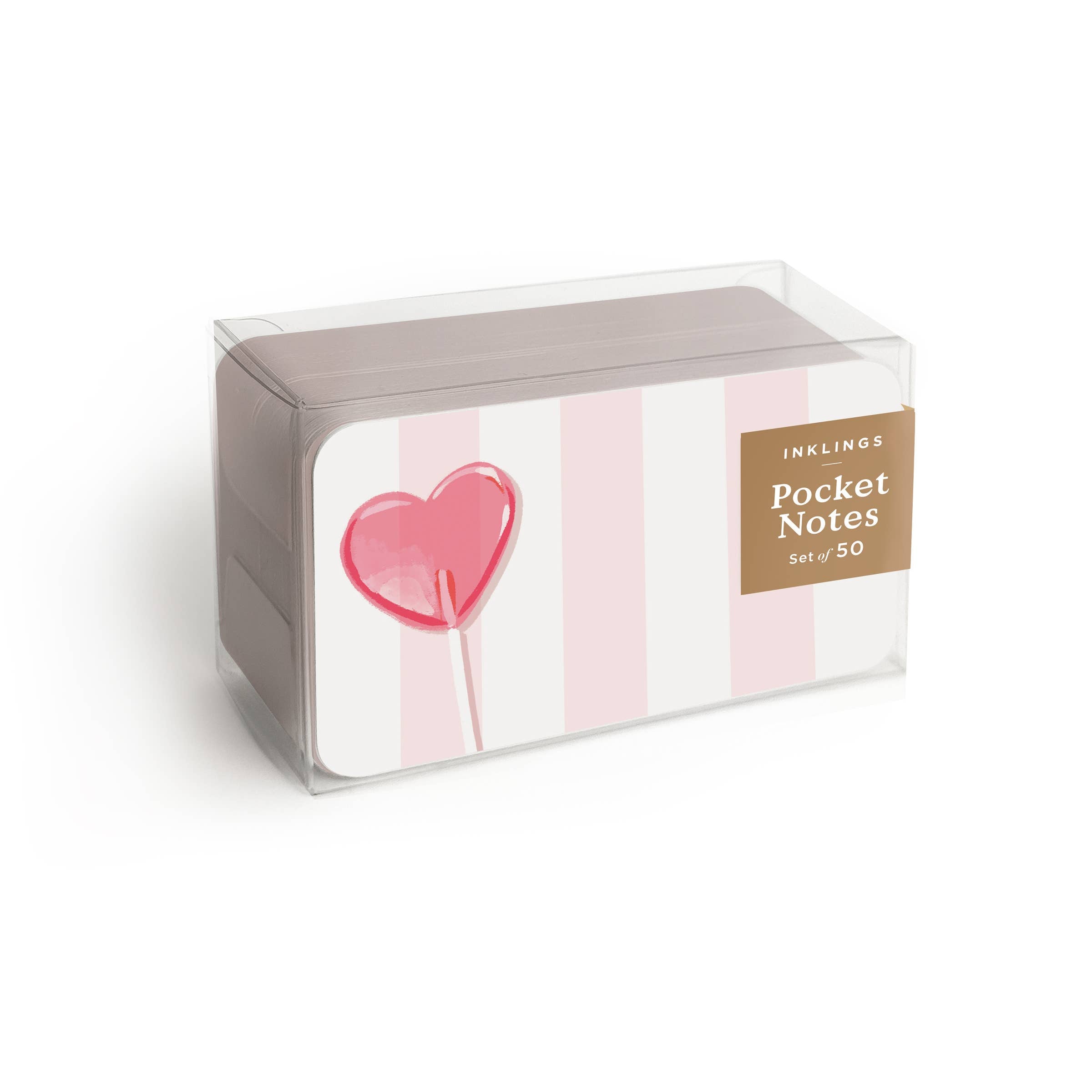 Heart Lollipop Pocket Notes