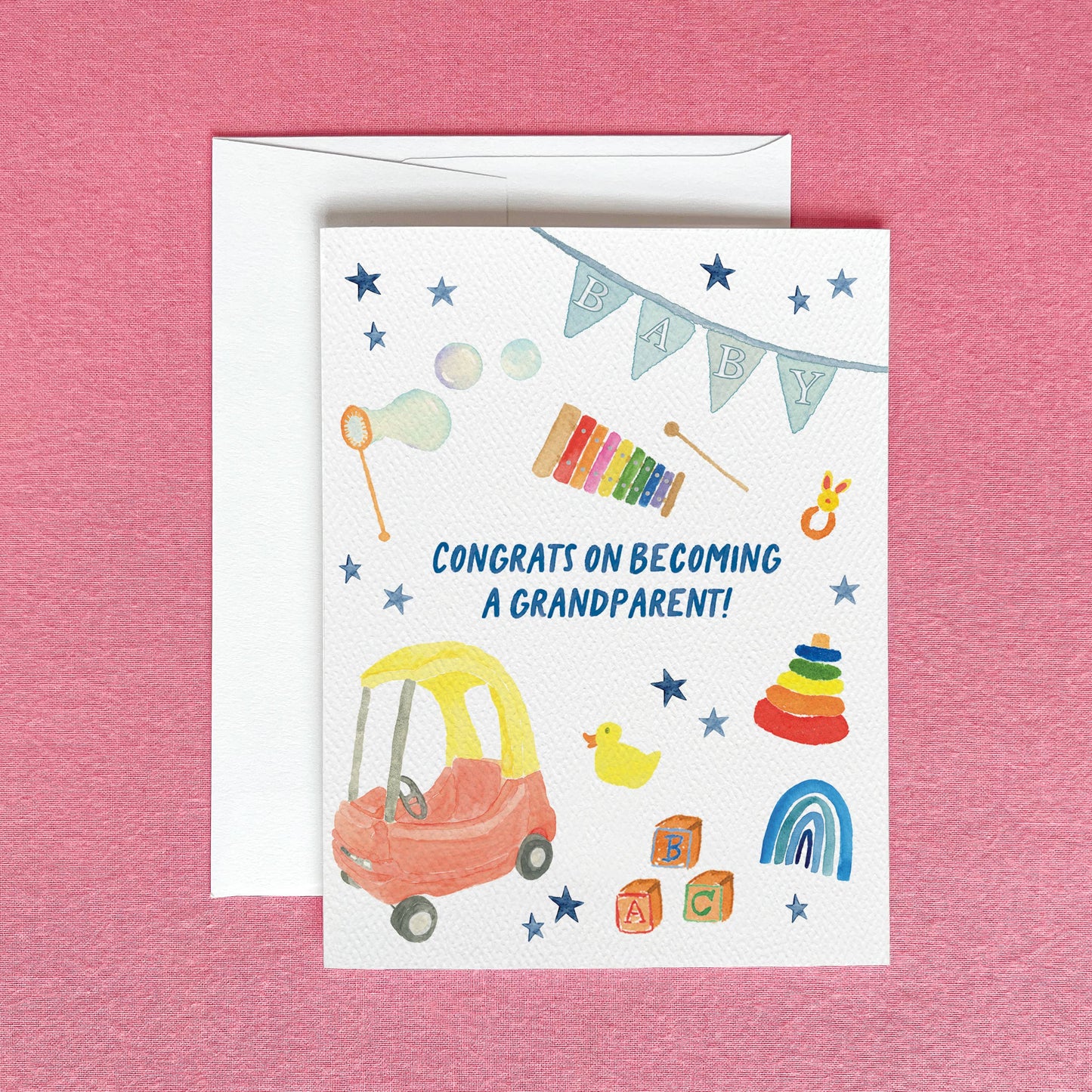 New Grandparent Greeting Card | Congrats on Grandchild Card