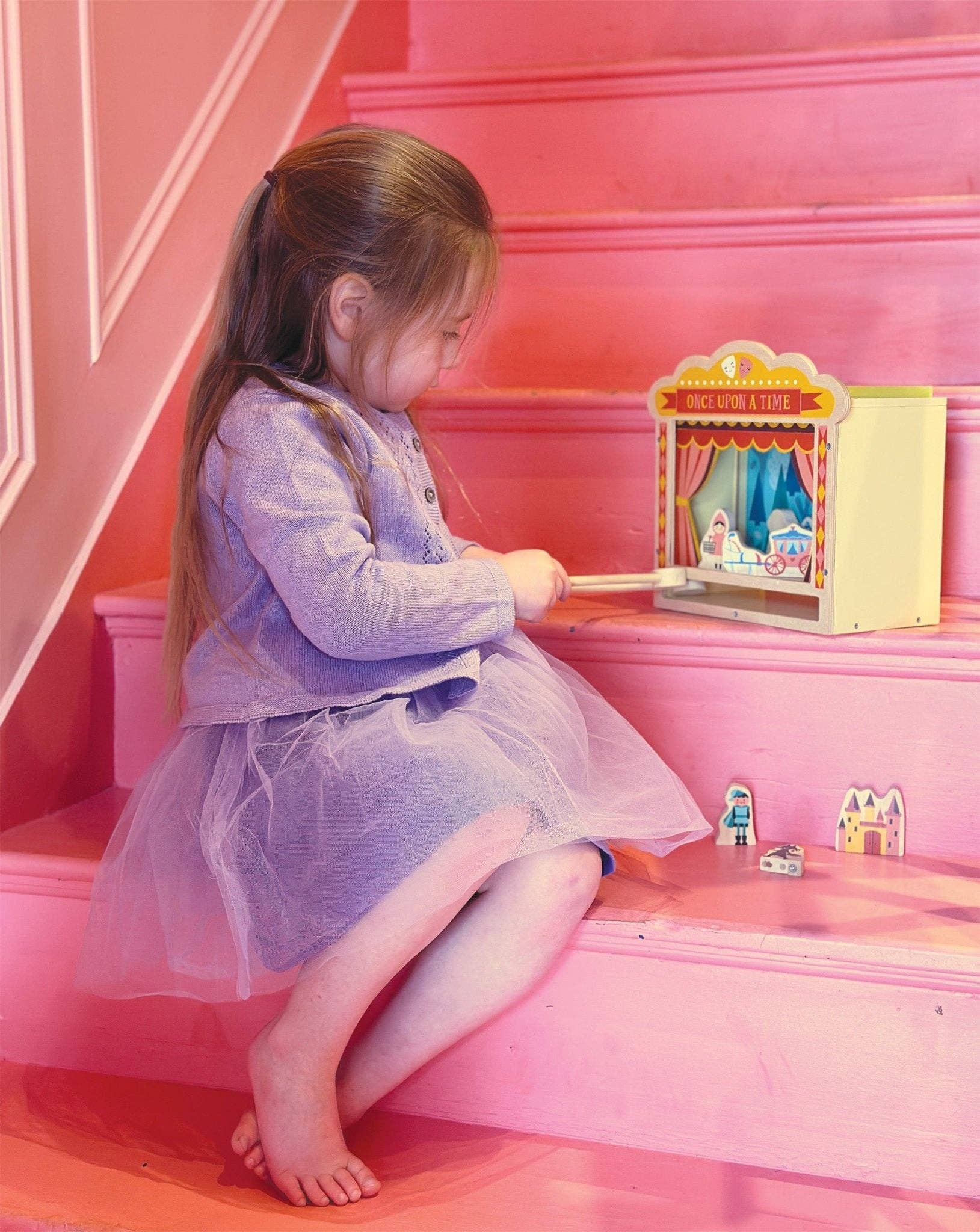 Wooden Tabletop Theater Mentari Toys