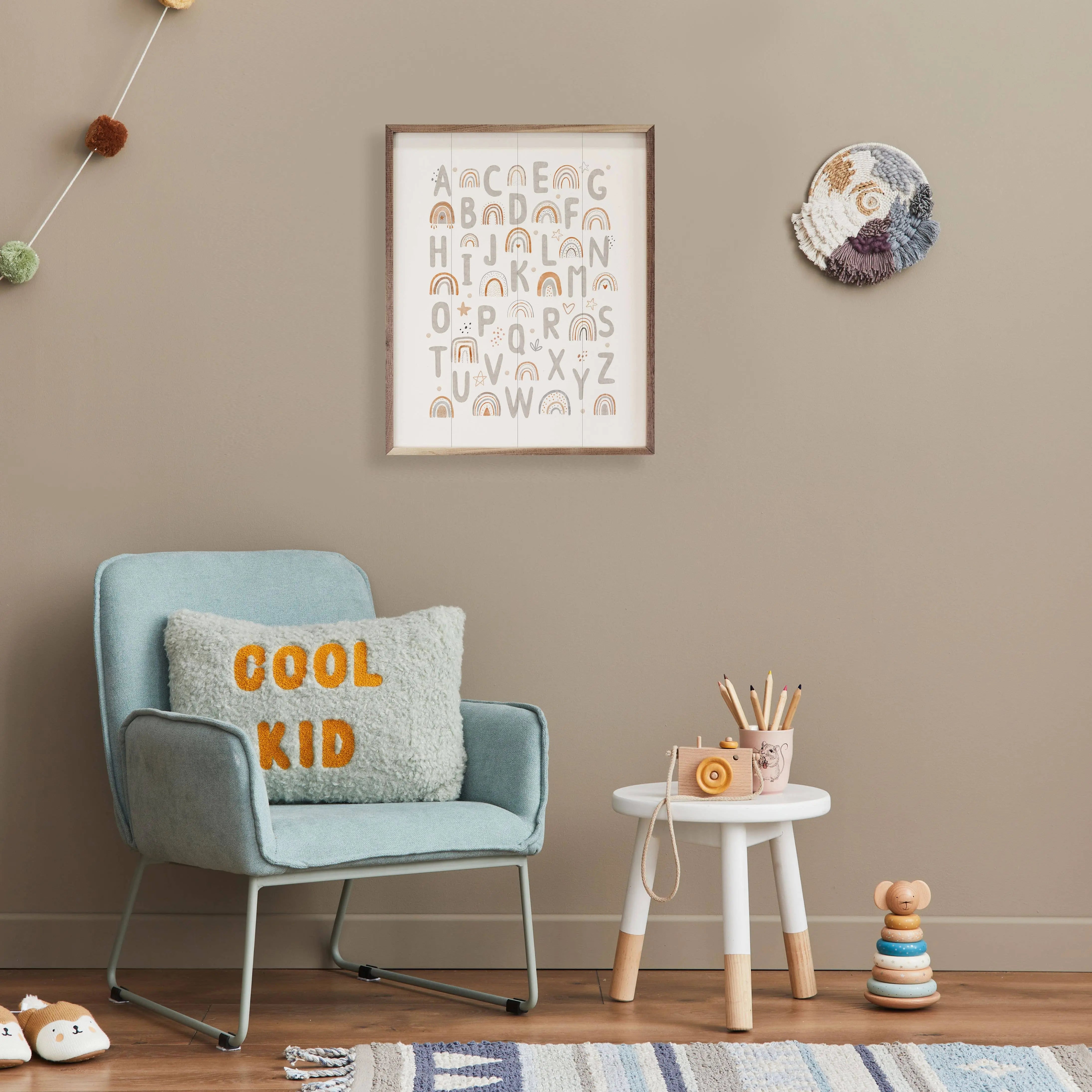 Boho Watercolor Alphabet By Allure Art Kendrick Home
