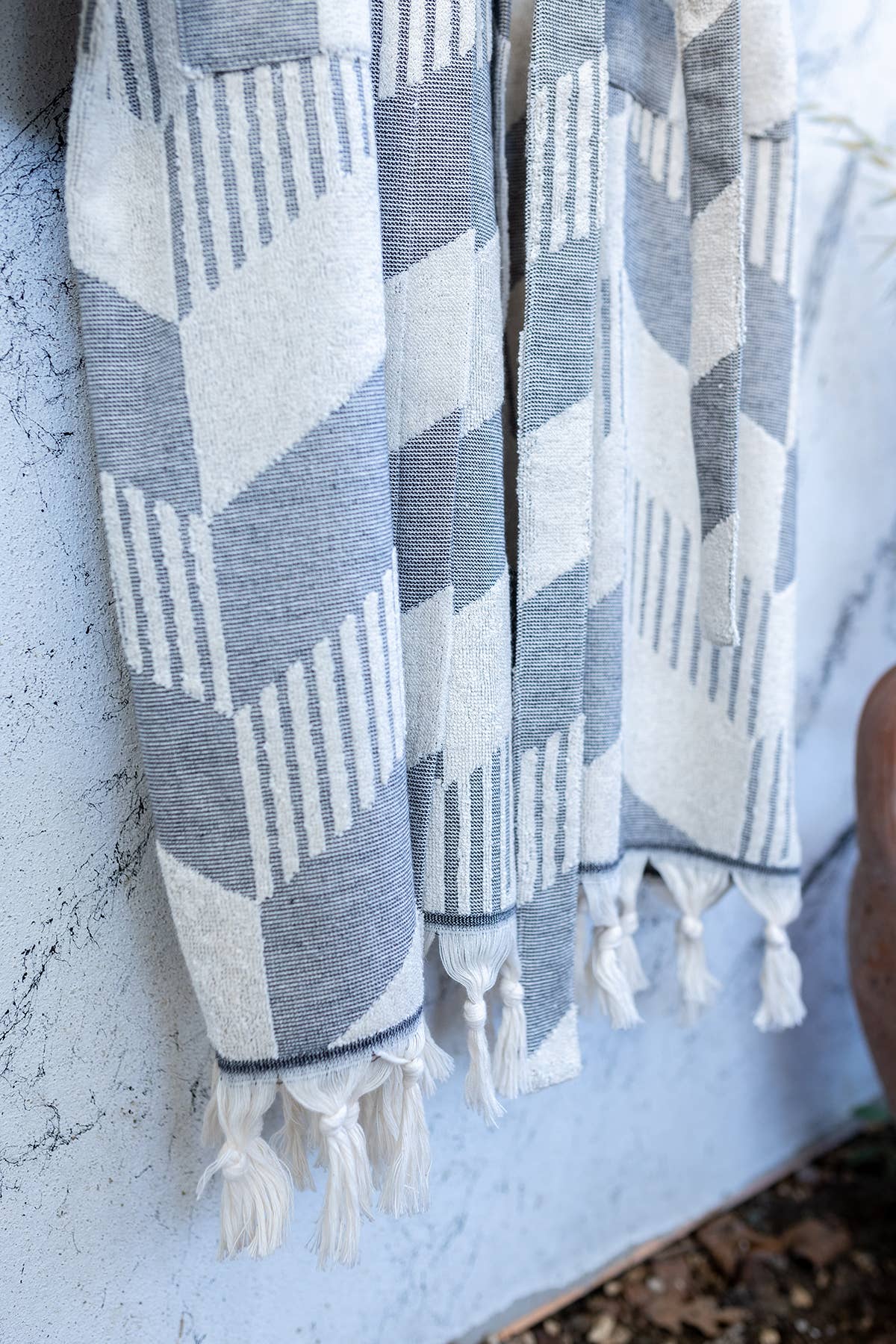 Raised Terry Bathrobe Turkish Cotton Light Weight Quick-dry