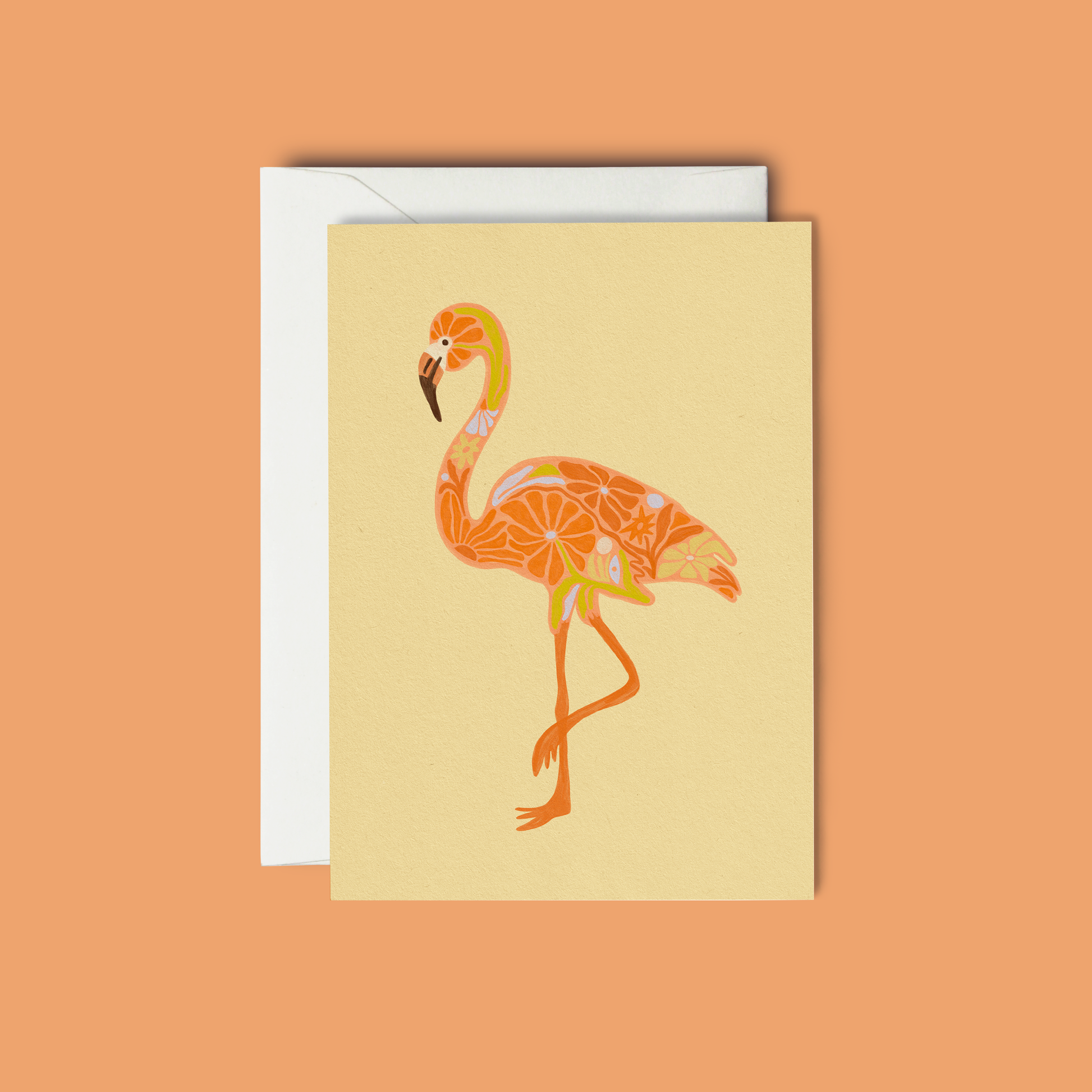 Flamingo - Greeting Card The SoulShine Co.