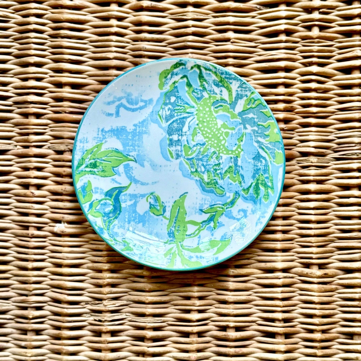 Plate Patina Vie Amendine Porcelain