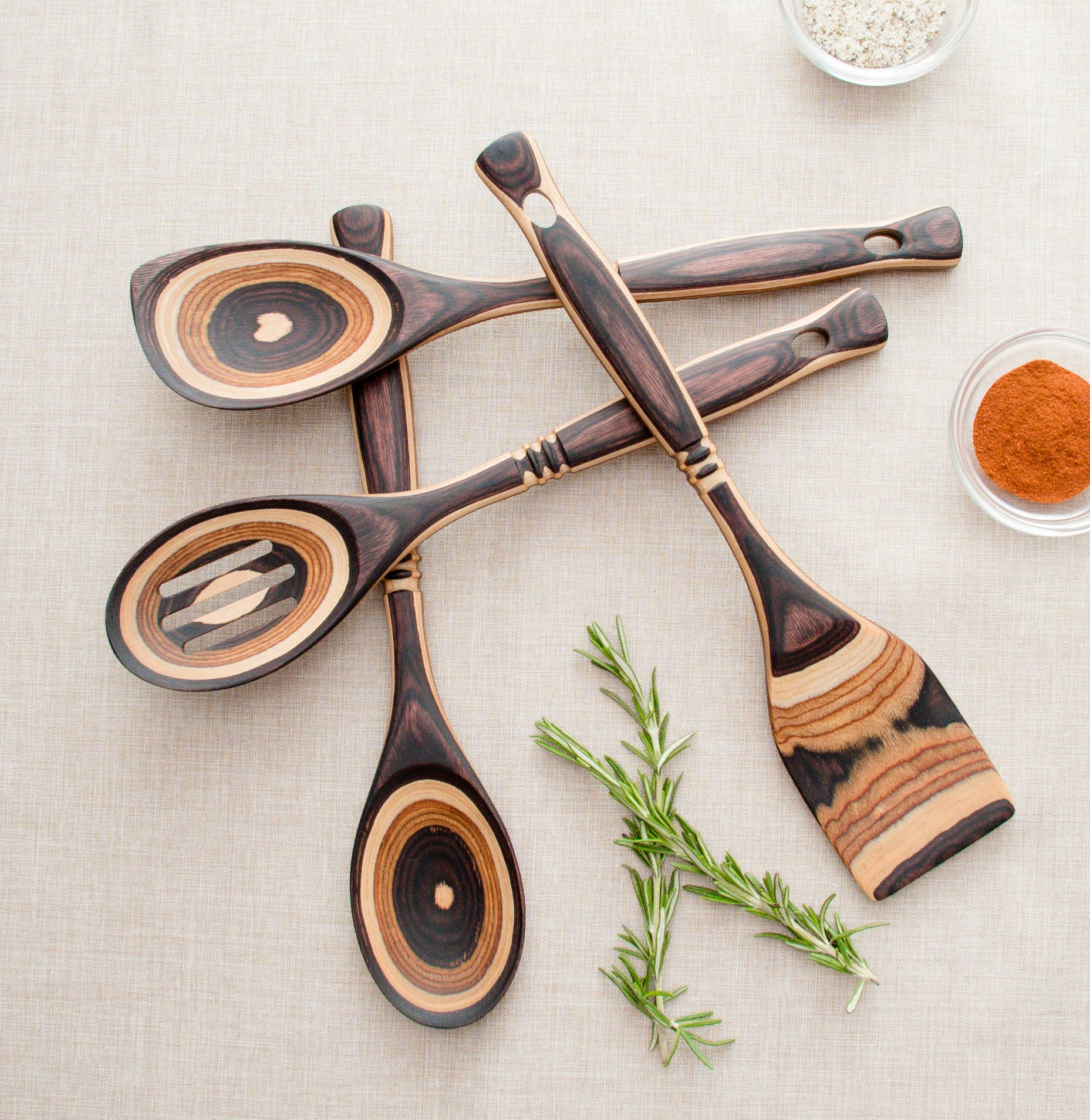 12" Natural Pakka Spoon