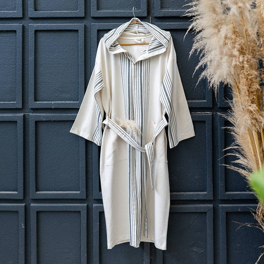 Bathrobe Turkish Cotton Light Weight Quick dry Resort Robe Kikoya