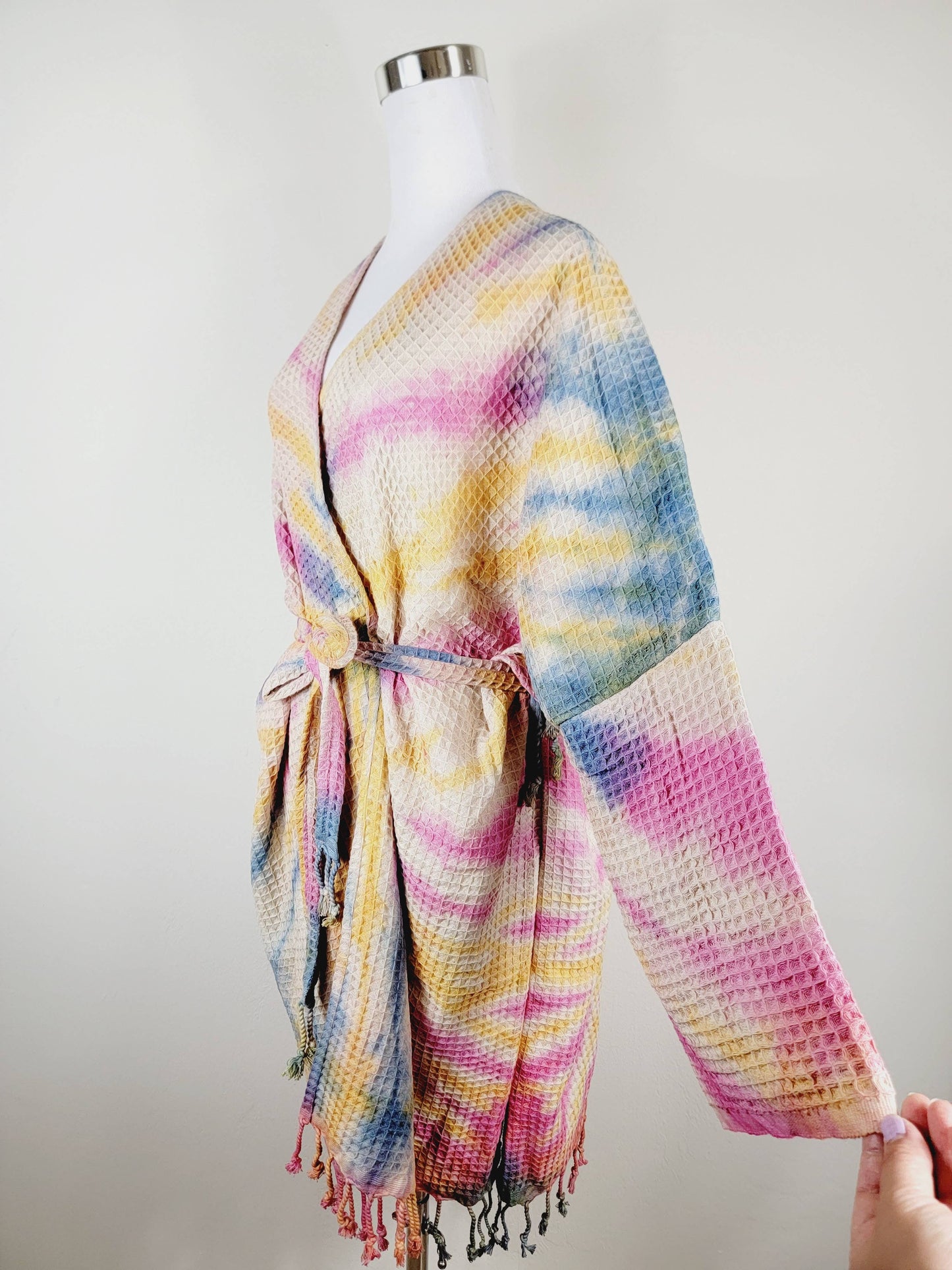 Unisex Robe,Beach robe,Bath robe and spa,Honeycomb Woven