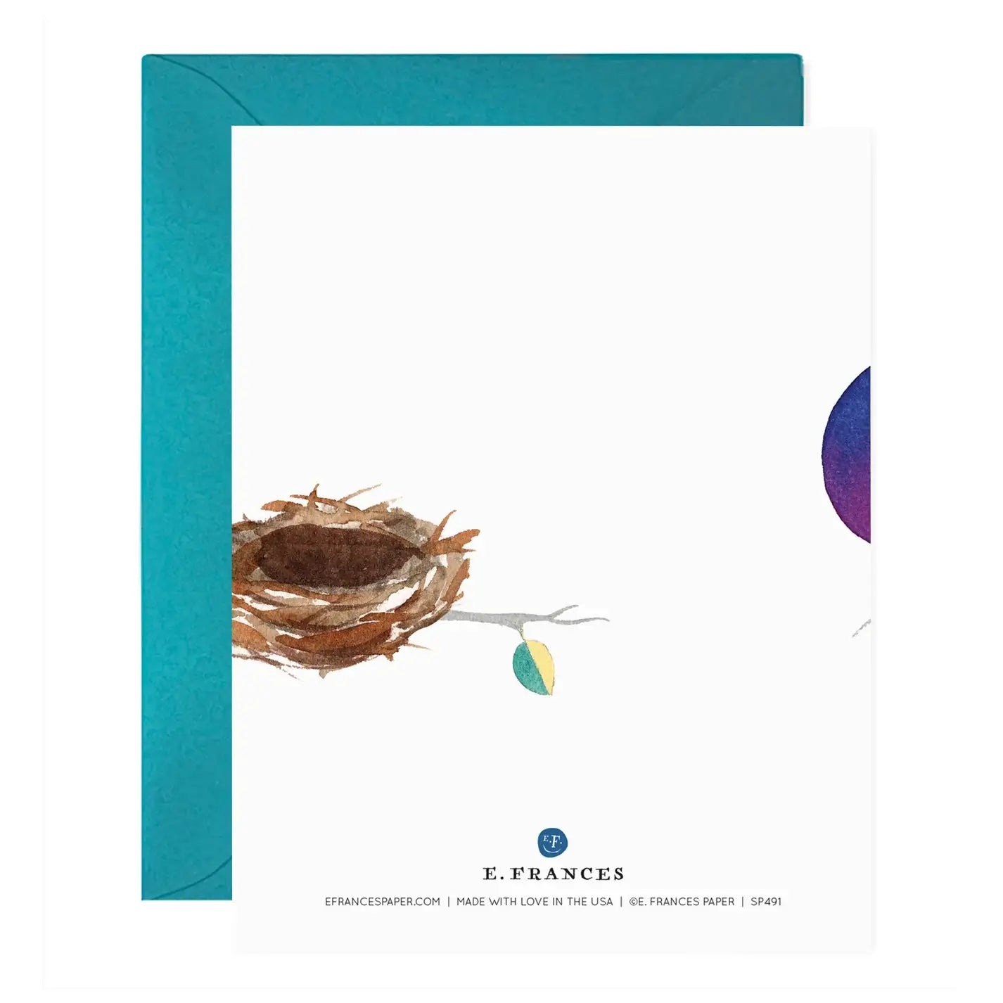 Lovebirds | Anniversary Greeting Card E. Frances Paper