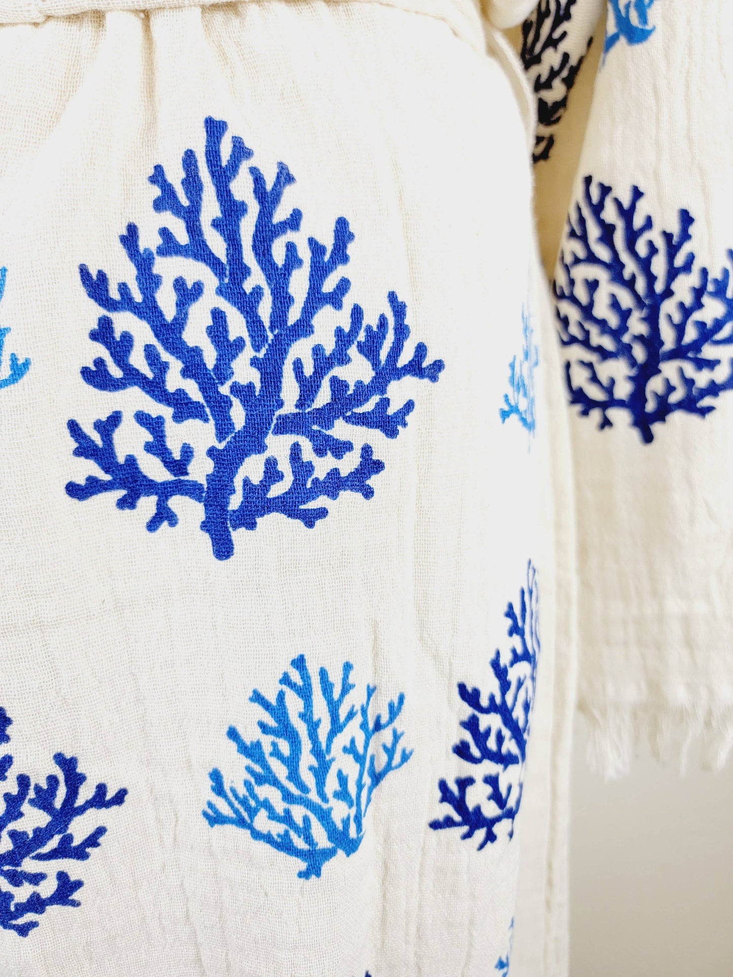 Muslin Robe, Beach robe, Bath robe and spa, Unisex Robe  