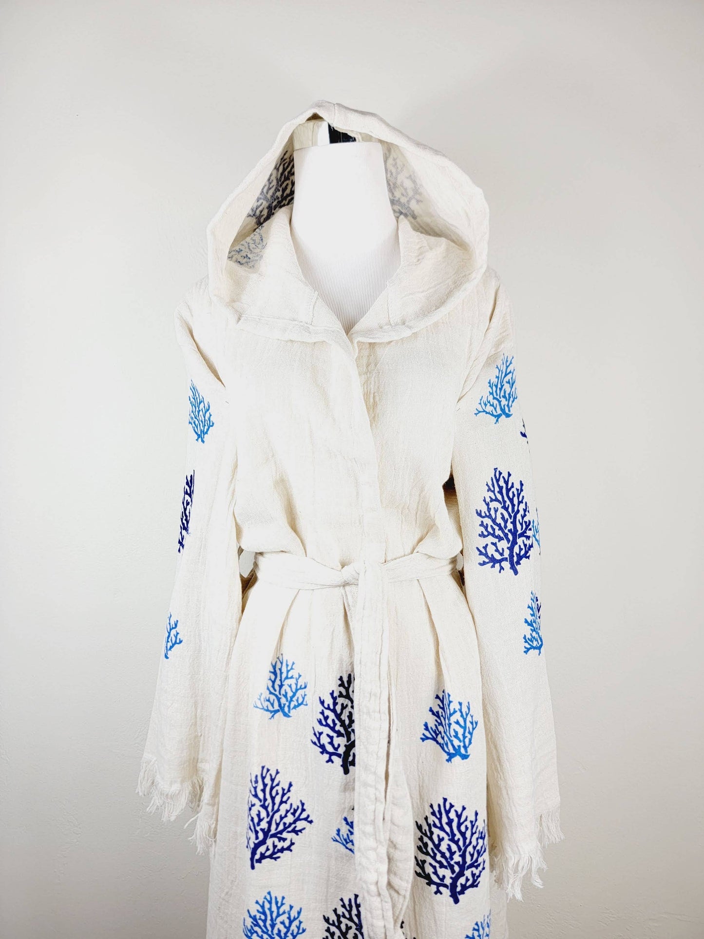 Muslin Robe, Beach robe, Bath robe and spa, Unisex Robe  