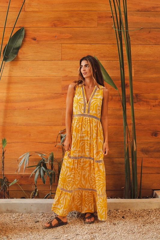 Shining Tropico Maxi Dress Sea You Boutique
