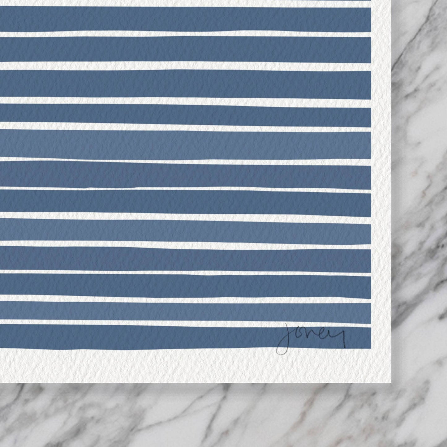 Boys in Inner Tubes Print. Signed.