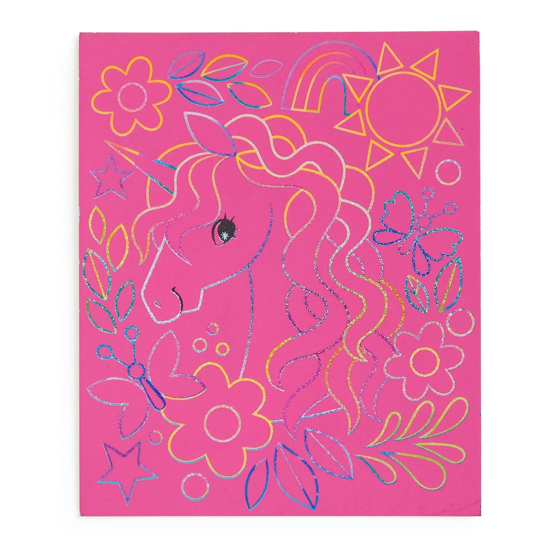 Unicorn Glam Scratch Magic Chronicle Books