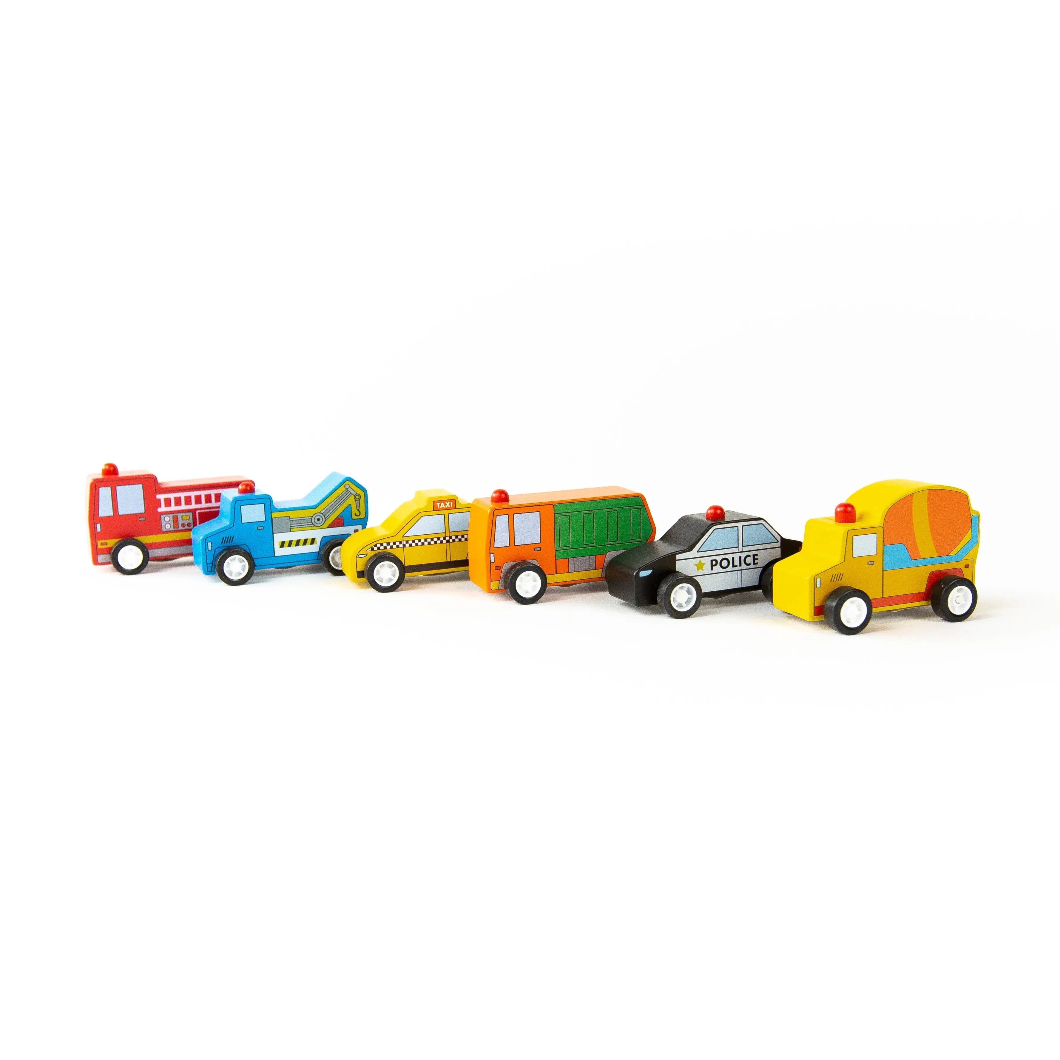 Pull Back Around Town Cars Jack Rabbit Creations