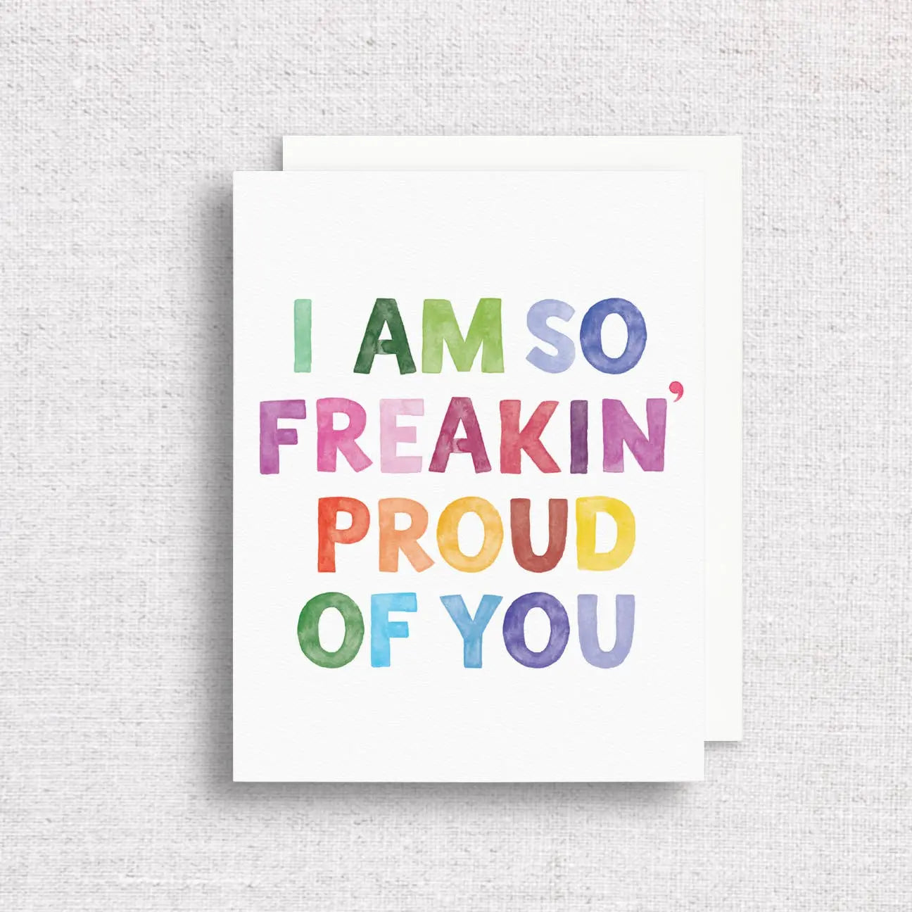 So Freakin' Proud of You Greeting Card | Graduation Card Gert & Co