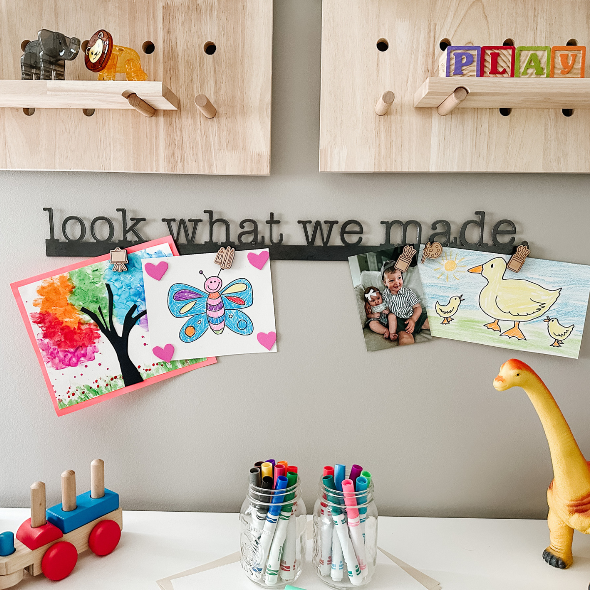 Look What We Made Magnetic Bar (typewriter font)