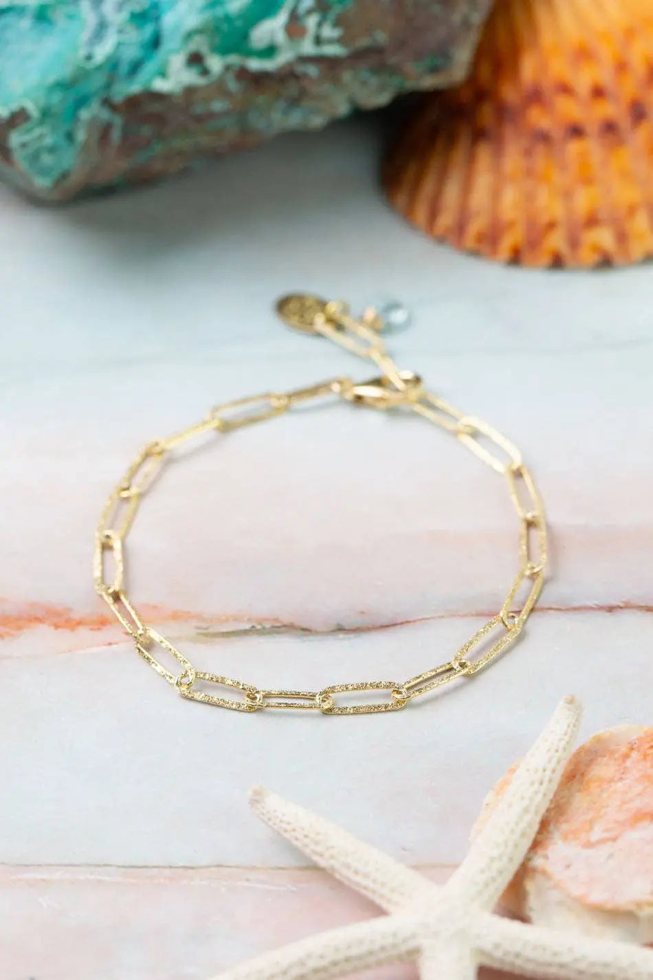 Ocean Waves 8" Simple Bracelet Anne Vaughan Designs Jewelry