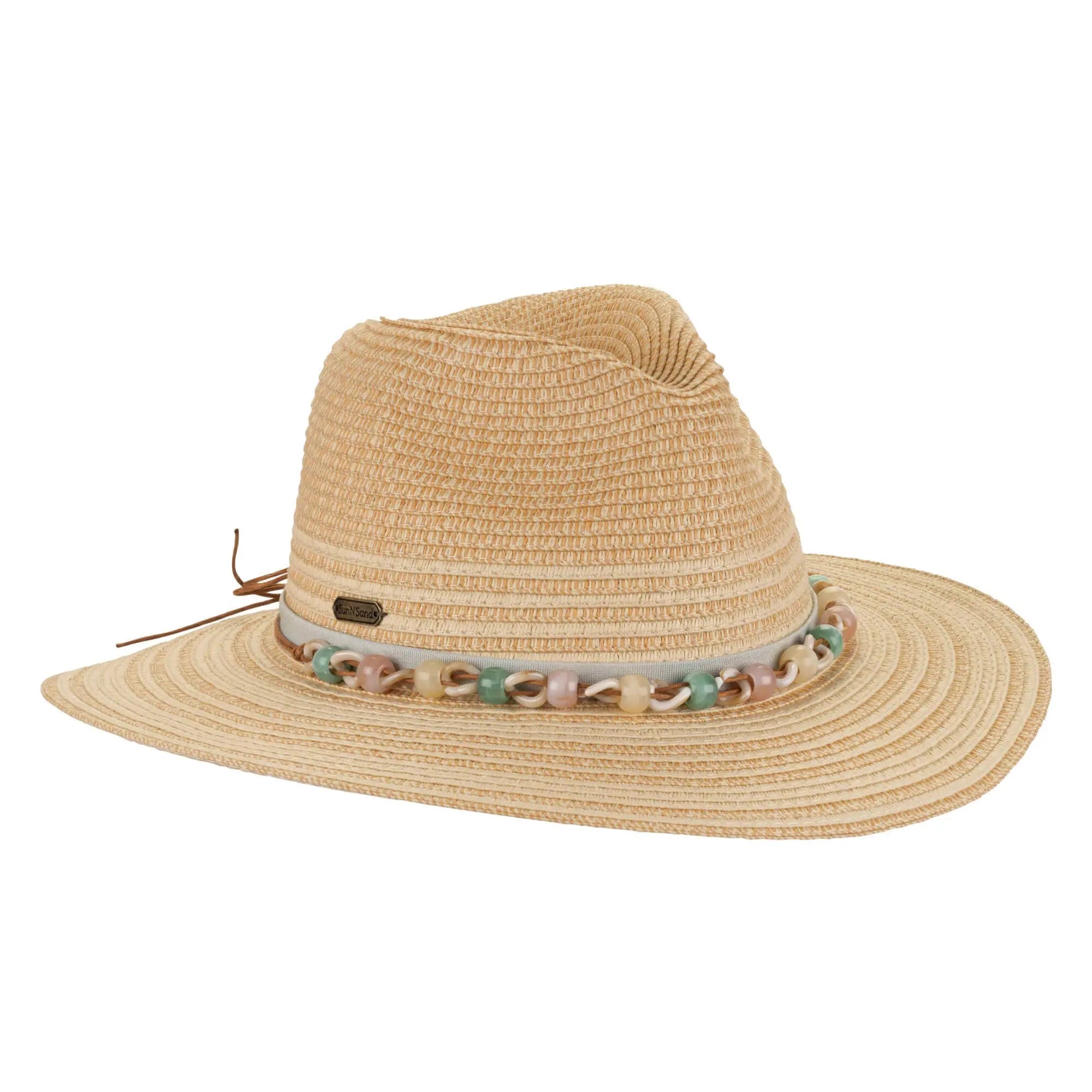 Natural, Paper Braid Safari, Brim 3.25" | HH3501