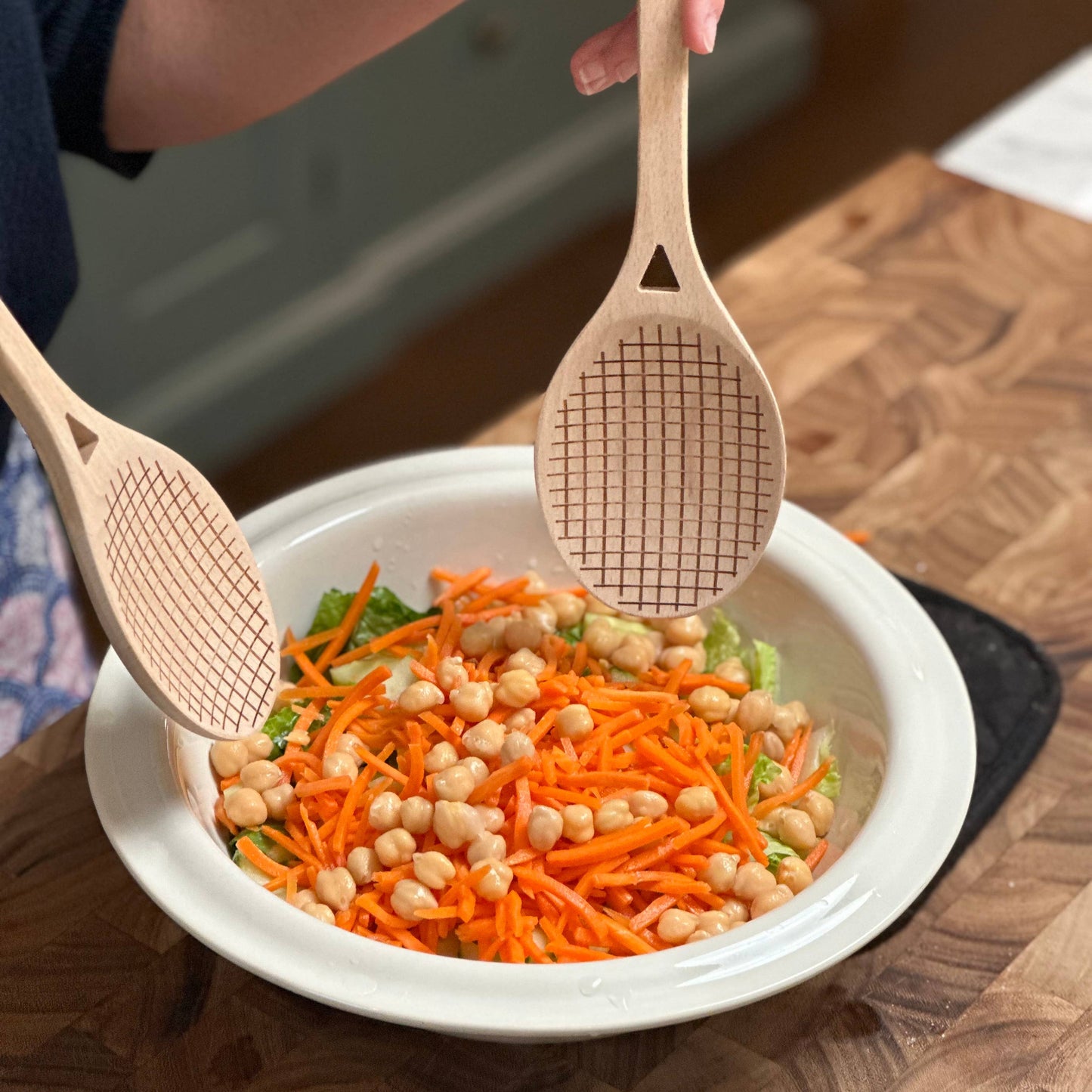 Tennis Racket Salad Servers, Set of 2 Fox Run Brands
