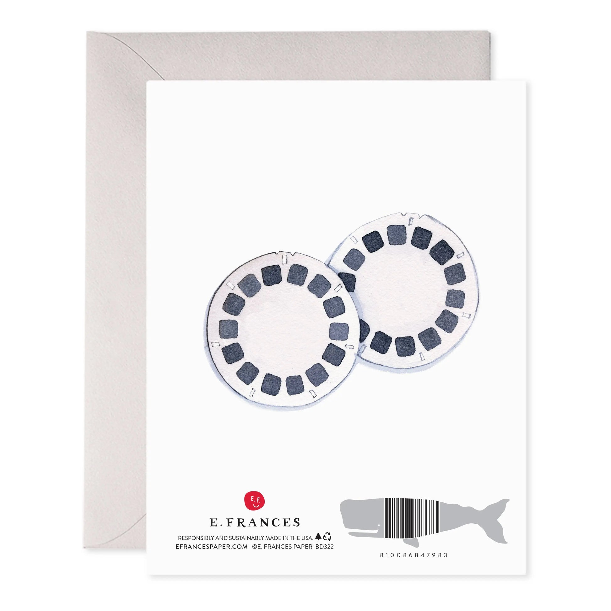 Viewfinder Birthday Greeting Card E. Frances Paper